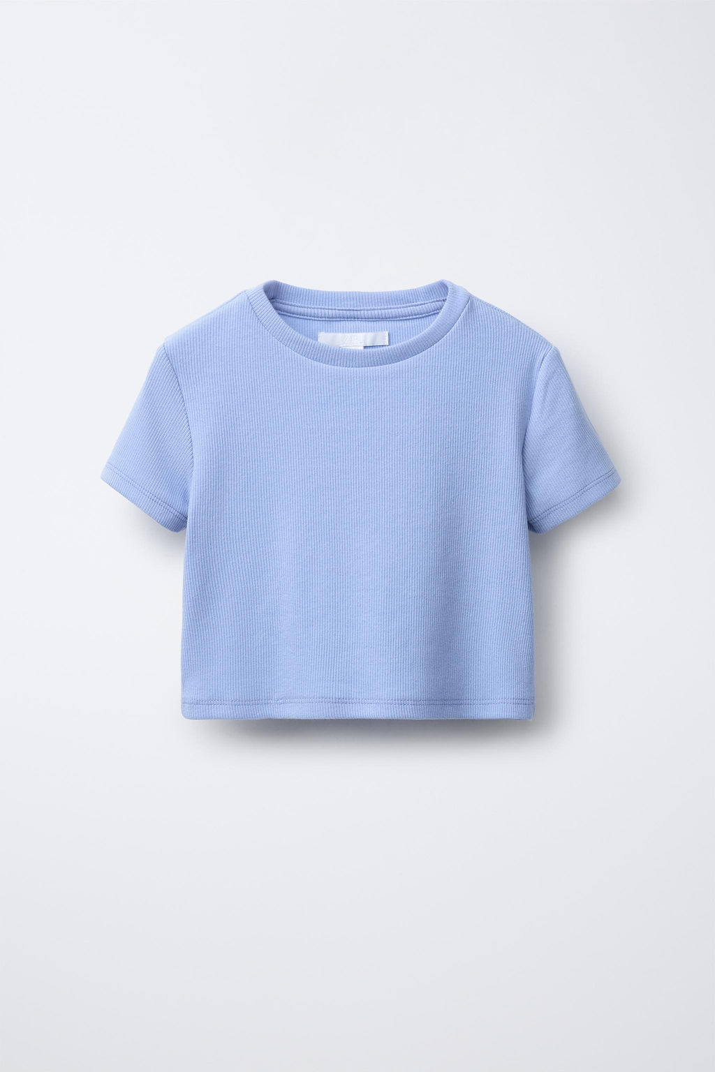 STRIPED POPLIN SHIRT AND RIBBED T-SHIRT PACK - Zara фото 4