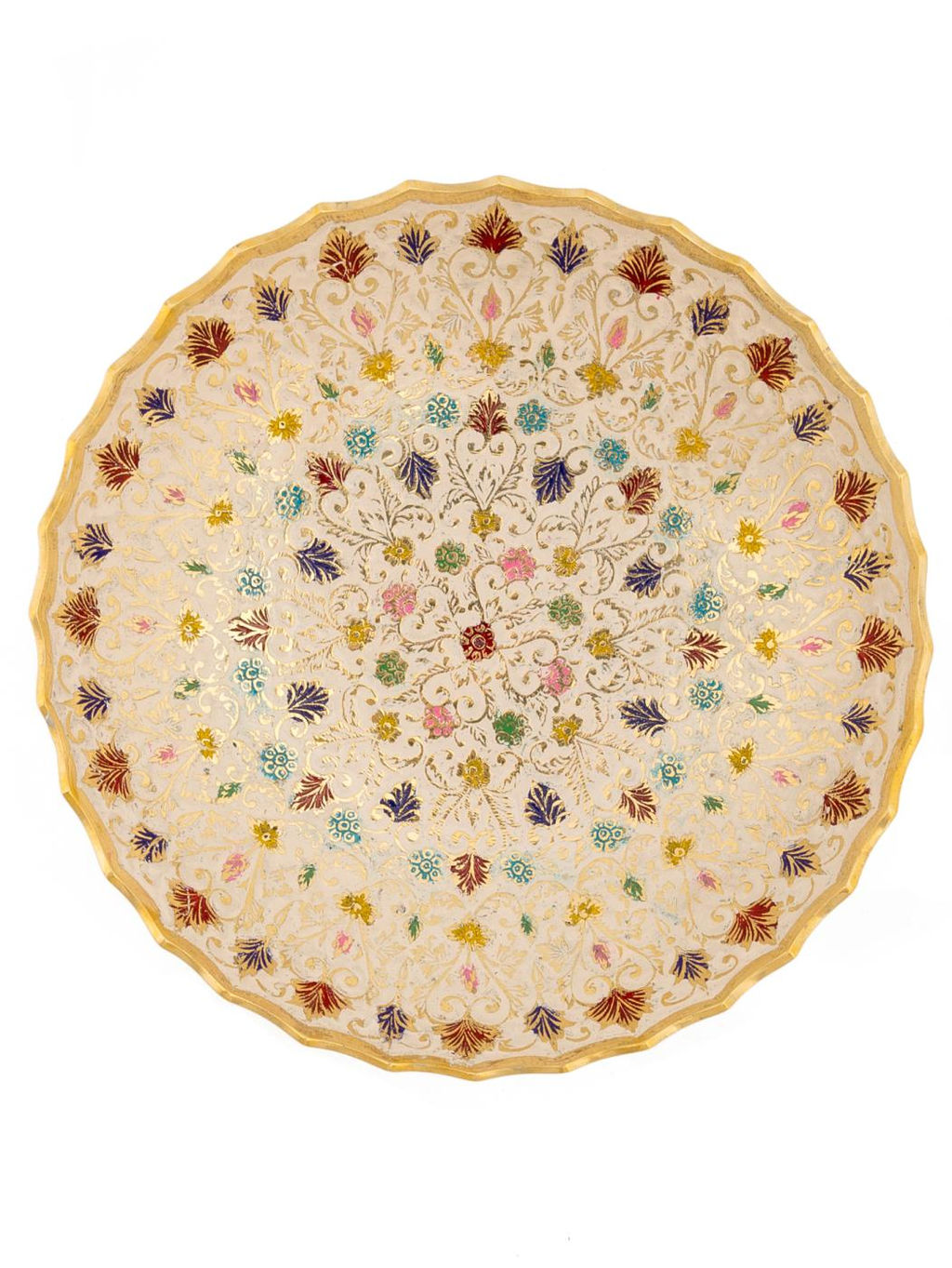 Конфентица (19х19х6) №Кт3275/18/1 (эмаль белая) - Ганг фото 4