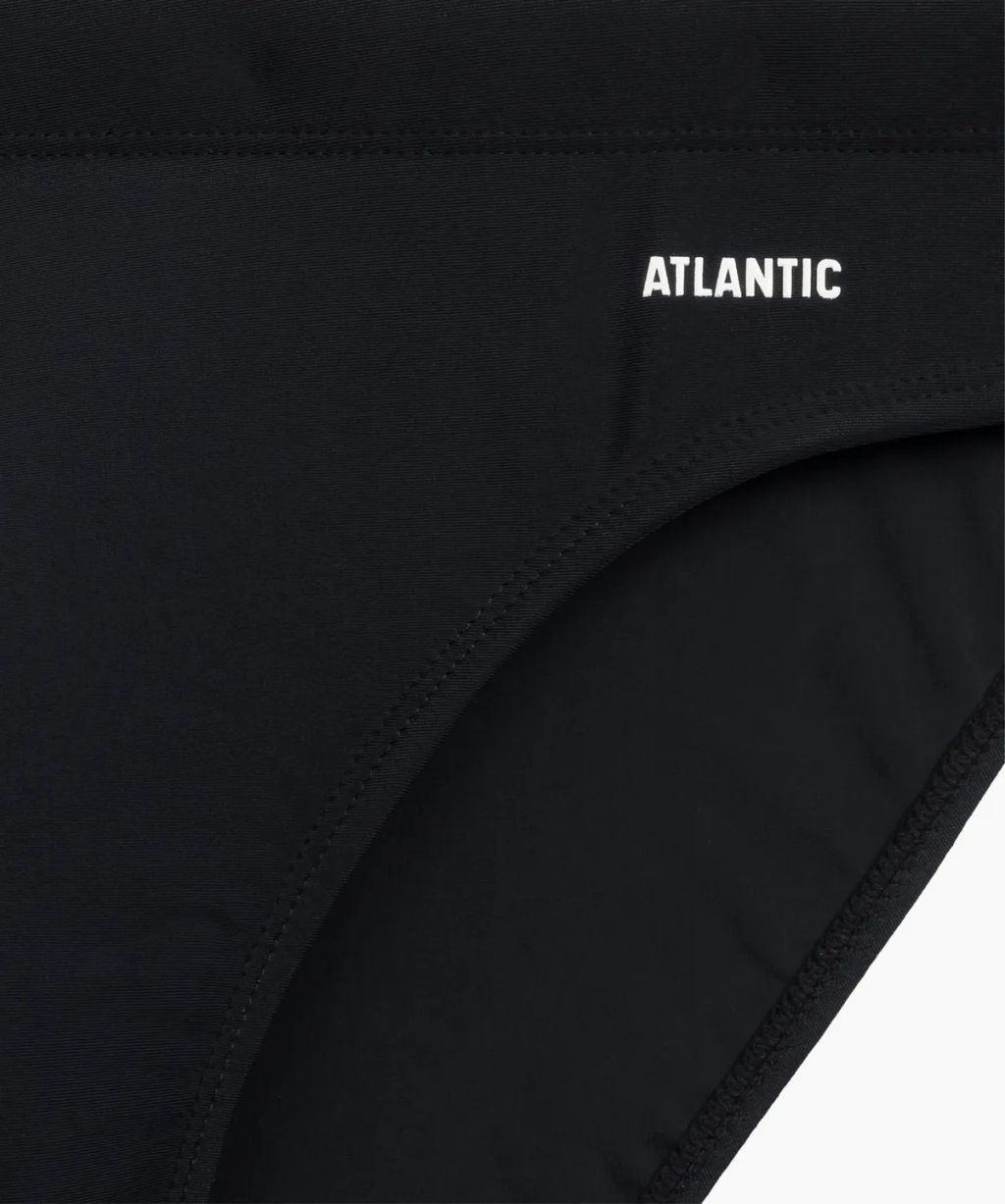 ATLANTIC KMT-338 Плавки спорт Plain черный  фото 4