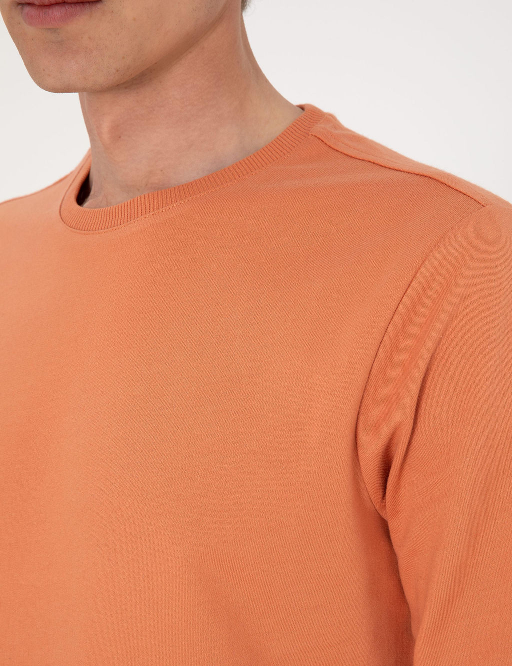 Somon 2 _plik Regular Fit Bisiklet Yaka Basic Sweatshirt - Pierre cardin фото 7