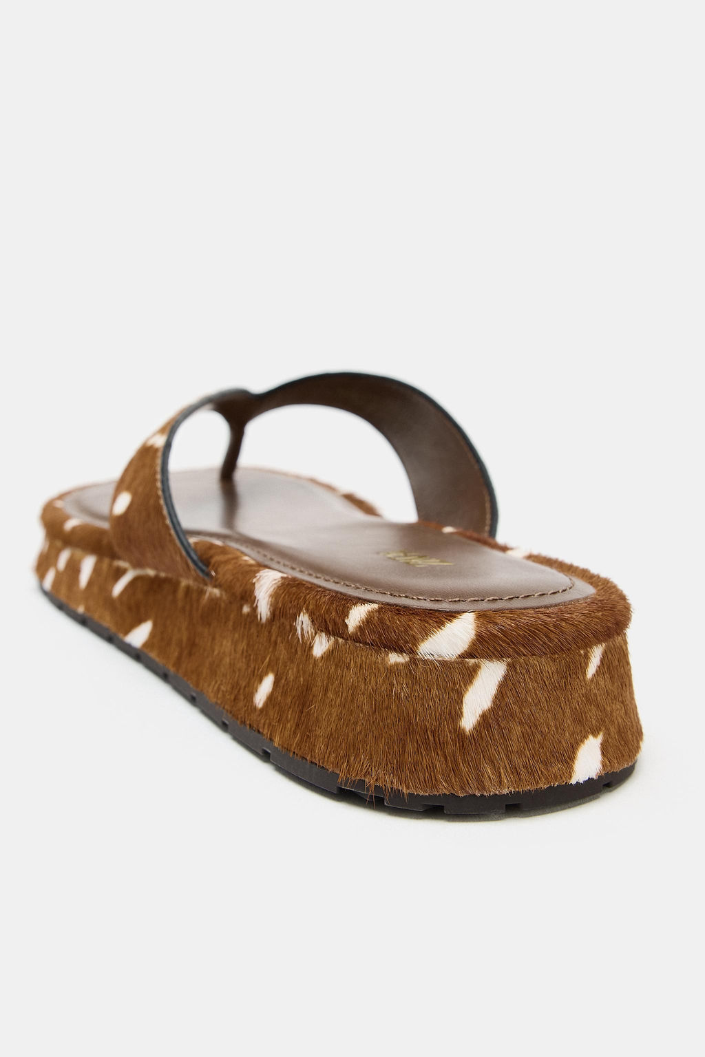 SANDALIA PIEL ESTAMPADA / Multicolor - Zara фото 6