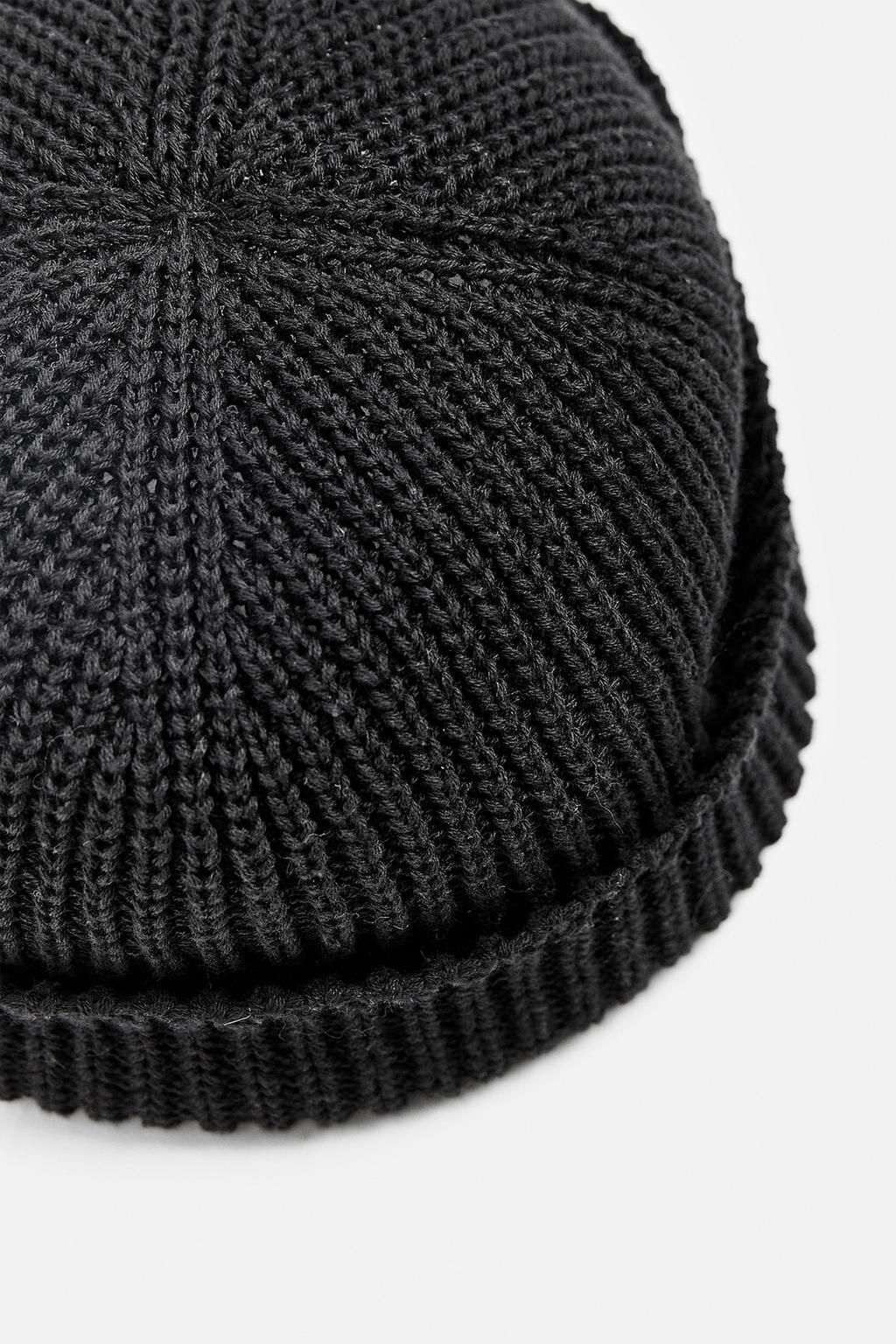 SHORT KNIT BEANIE - Zara фото 5