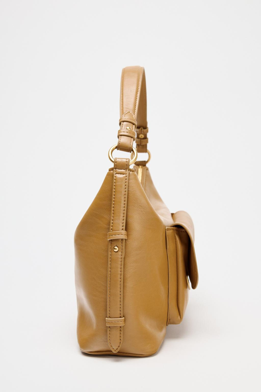 DOUBLE HANDLE POCKET BAG - Zara фото 5