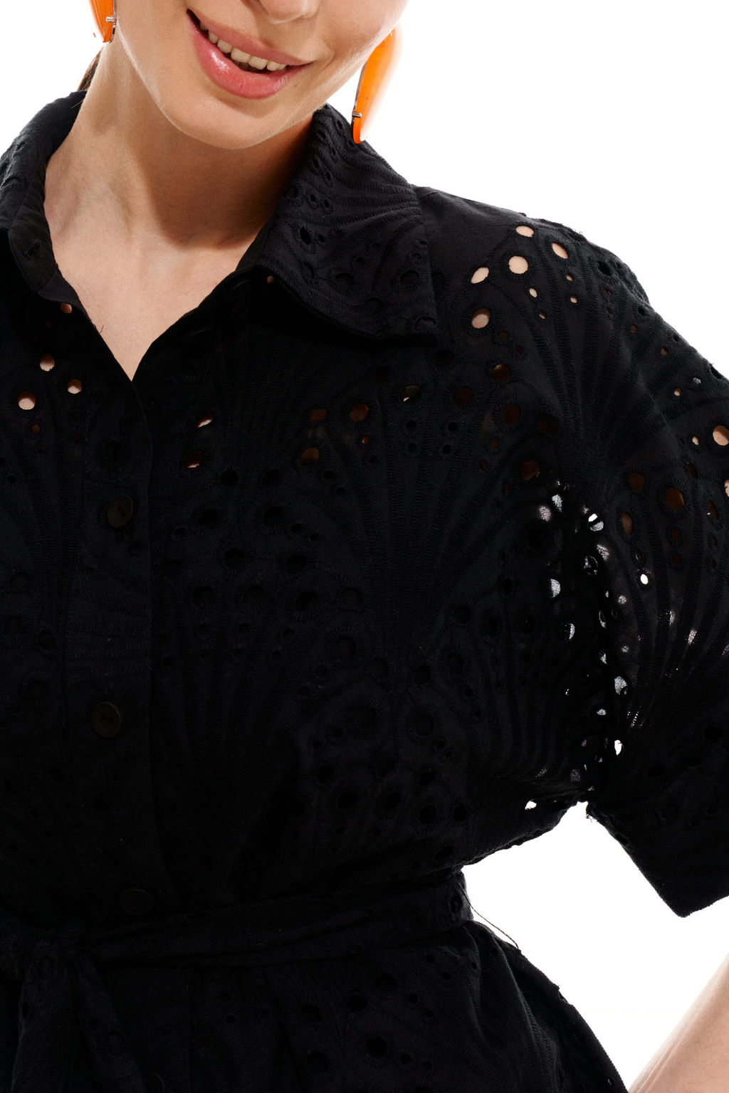 Платье 1021 (Хлопок ришелье 100%) - Elletto фото 10