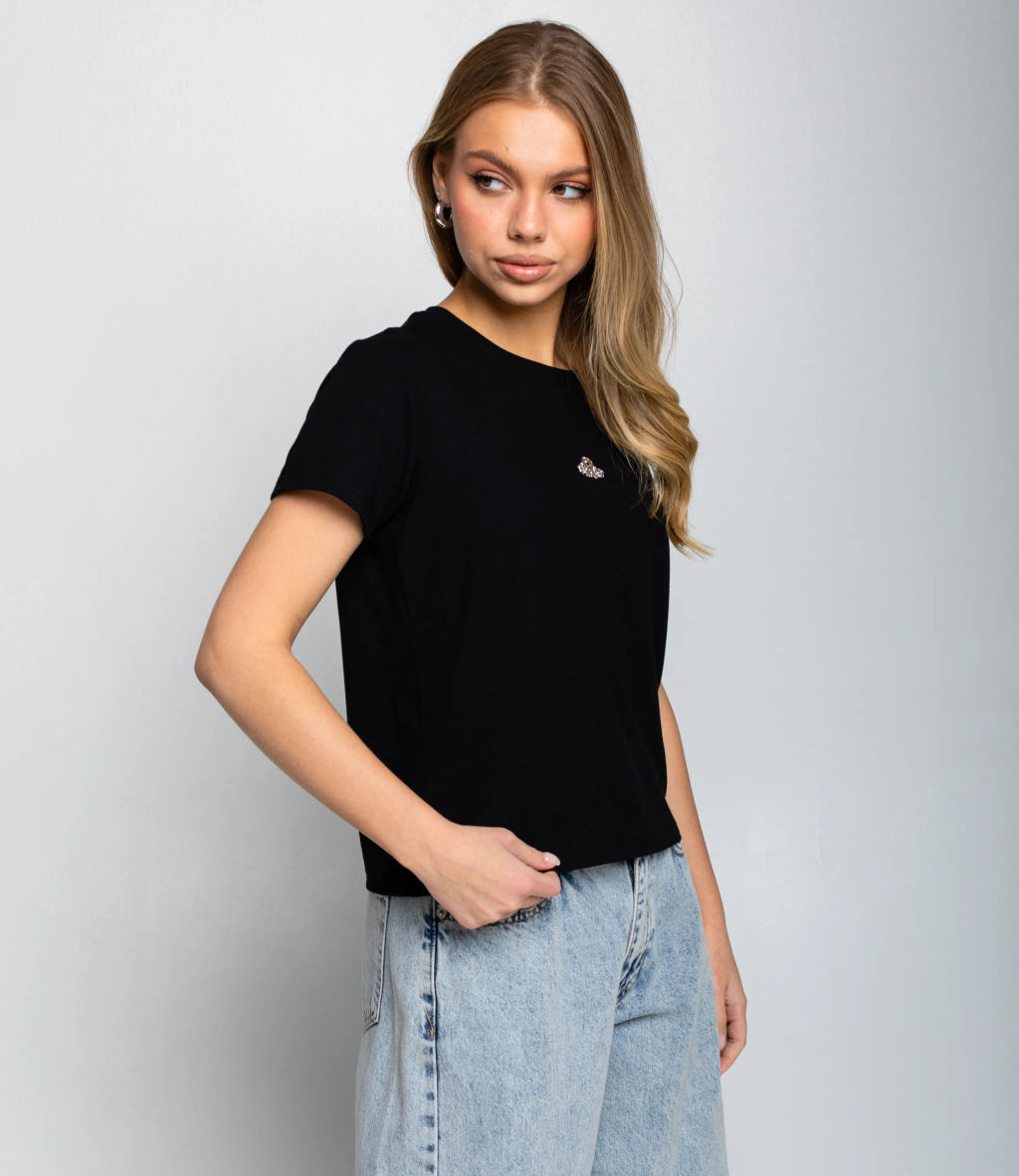 Футболка #КТ623 (5), чёрный - Dommod фото 2