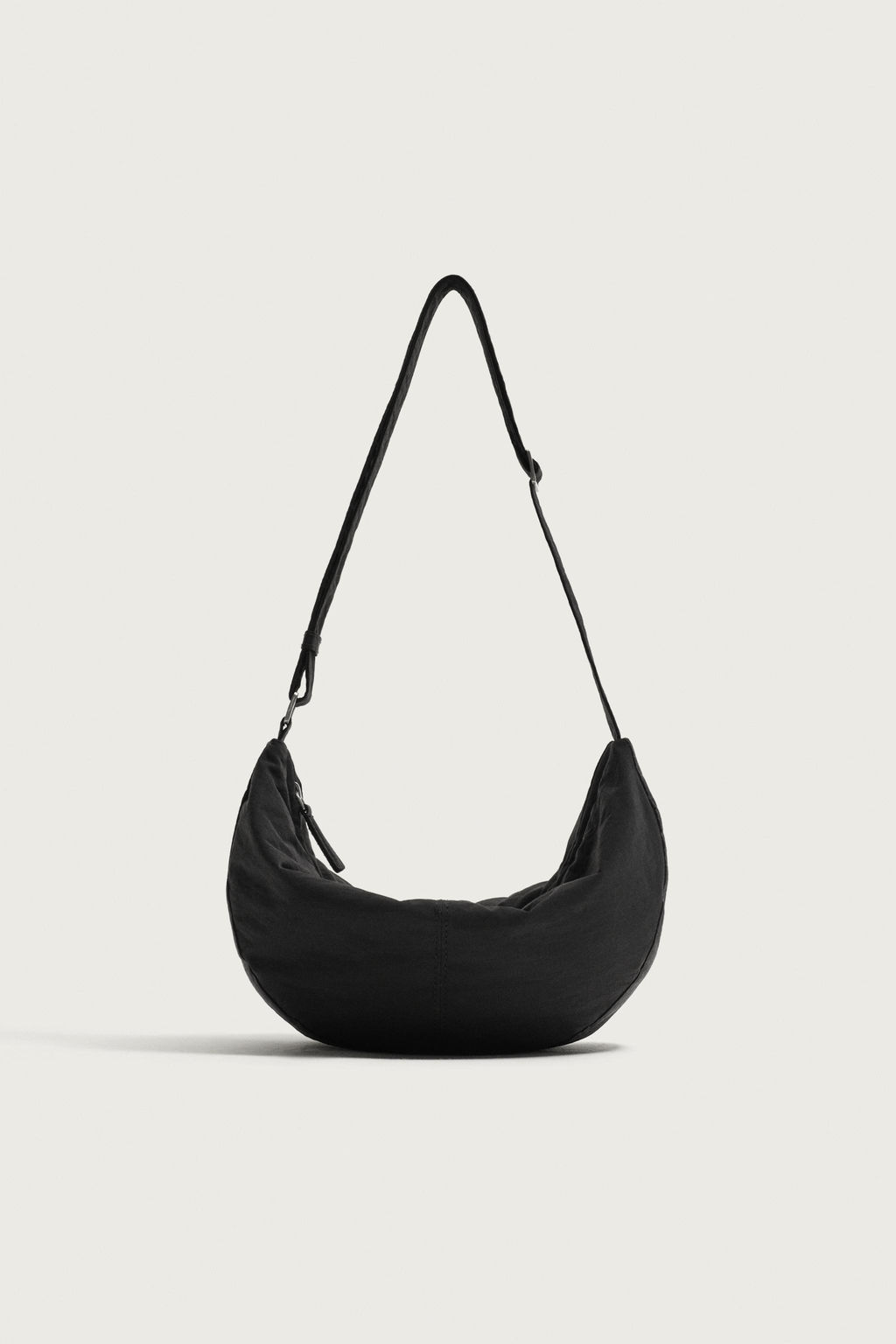 BOLSO HOMBRO NYLON S / Negro