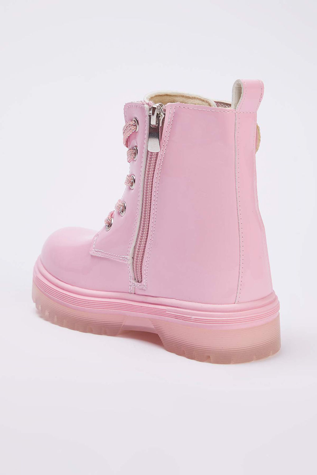 Pembe Fermuarl? ve Bagc?kl? Kucuk K?z Cocuk Kids Postal Rugan Bot
TAKAW26BO00009 - Trendyolmilla фото 5