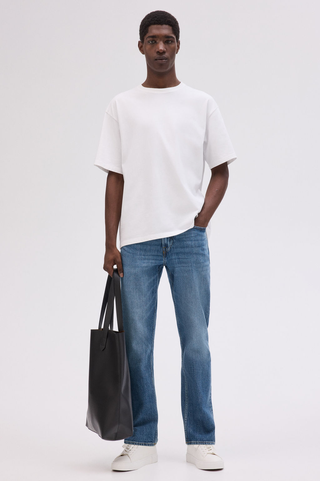 Straight Regular Jeans - H&m фото 7