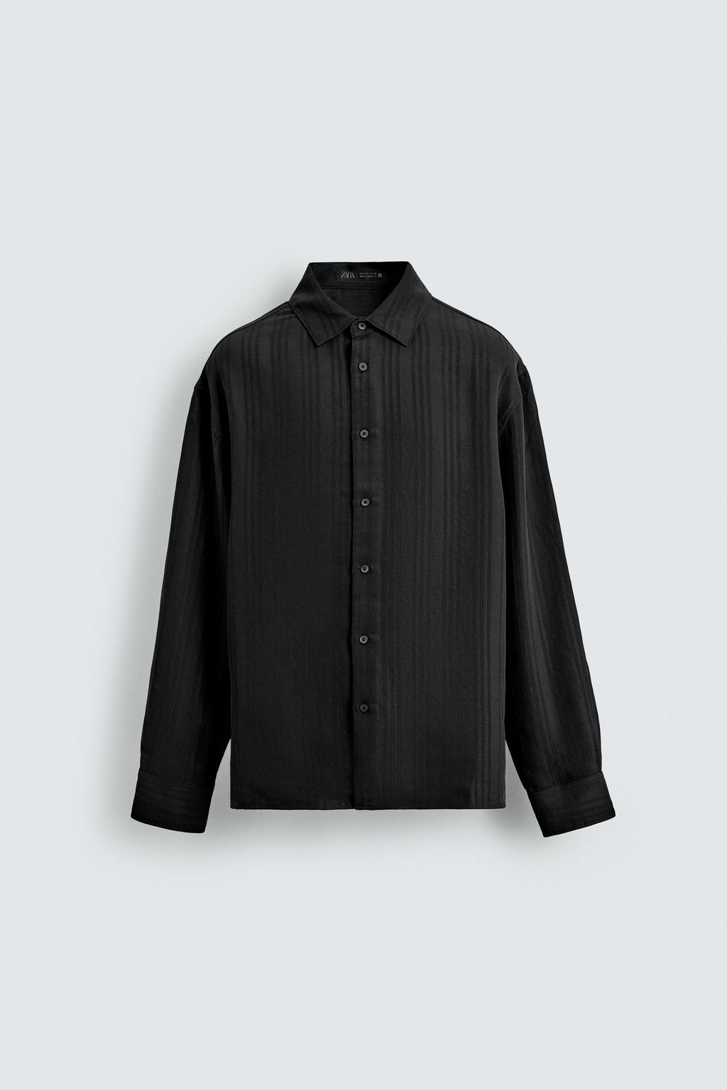 STRIPED JACQUARD SHIRT - Zara фото 7