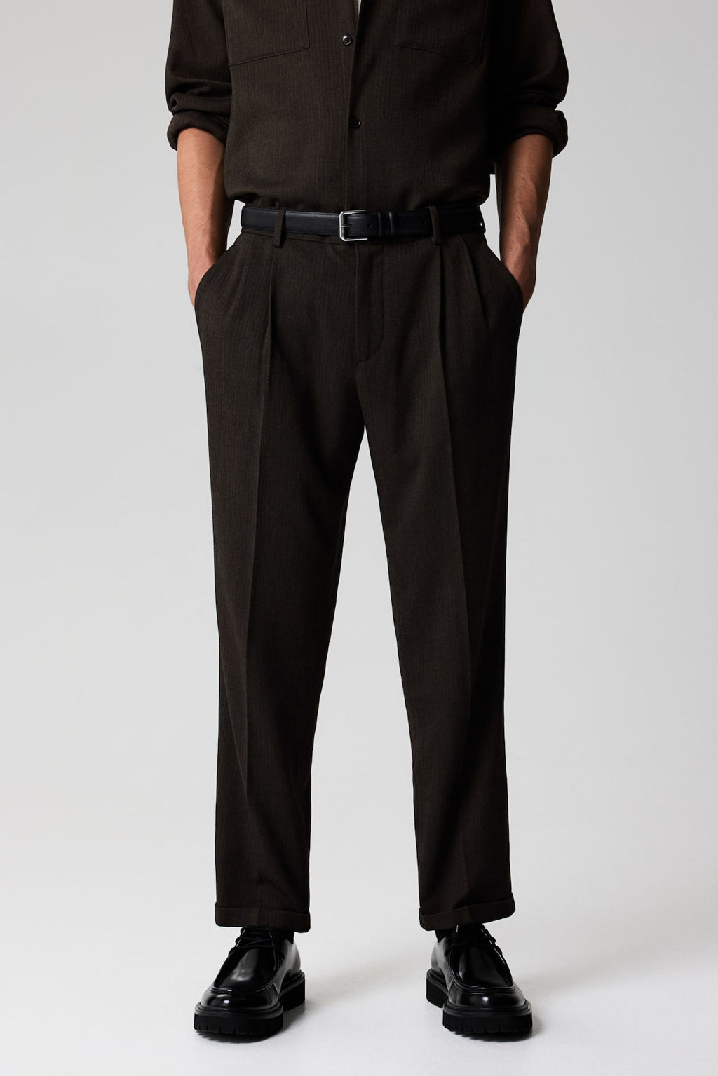 Pantalon sastre Regular Fit - H&m фото 3