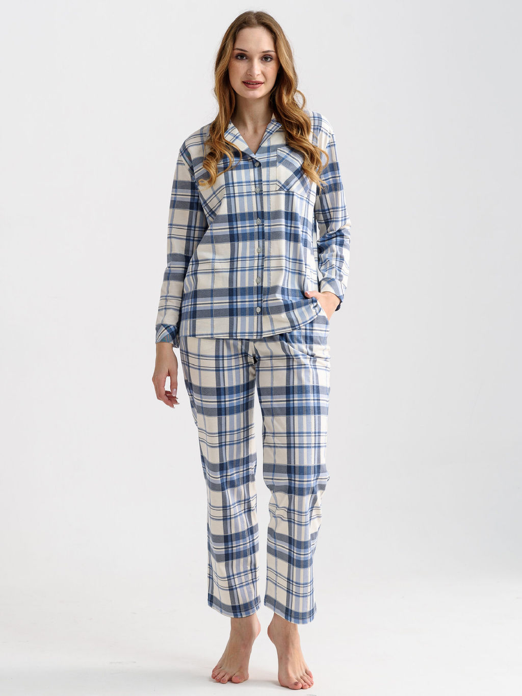 Пижама 100% хлопок  Комфорт (классическая) - Оптима фото 2