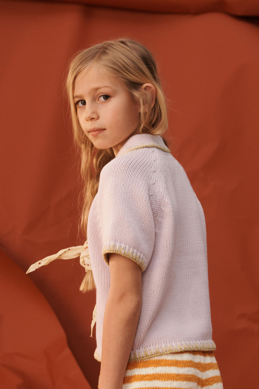 JERSEY POLO PUNTO BORDADOS LIMITED EDITION / Malva empolvado - Zara фото 4