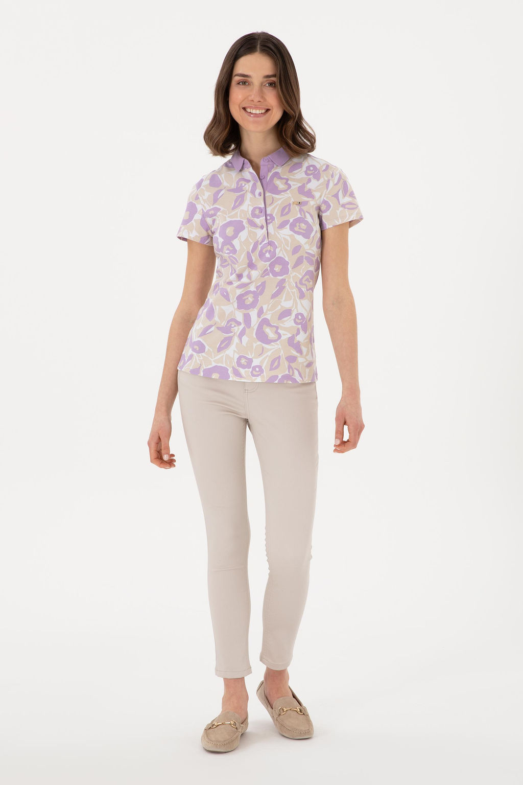 Kad_n Lila Ti__rt Sepette S_rpriz _ndirim - U.s. polo assn фото 4