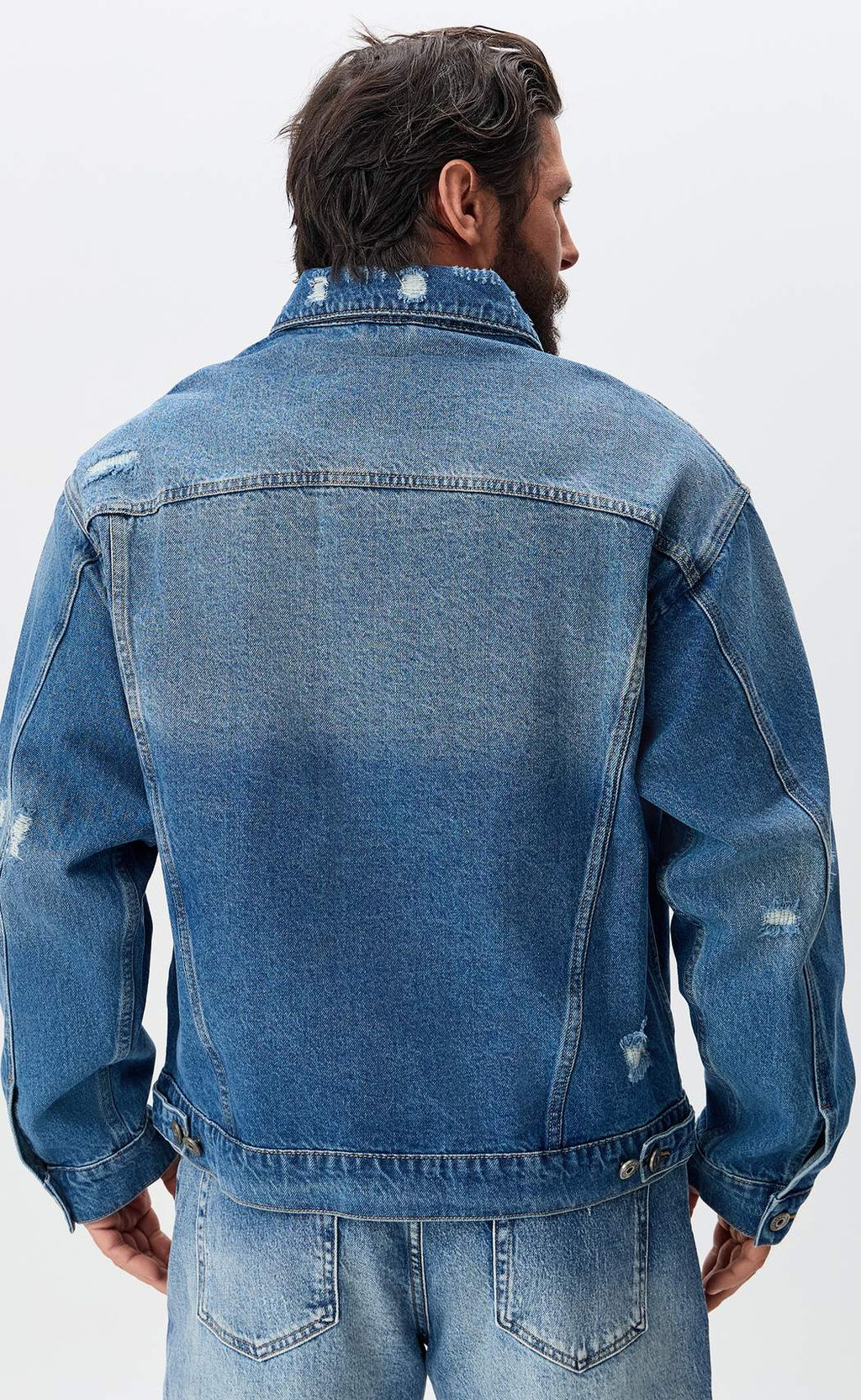 Куртка джинс P611-1285 l.blue - Primm фото 6