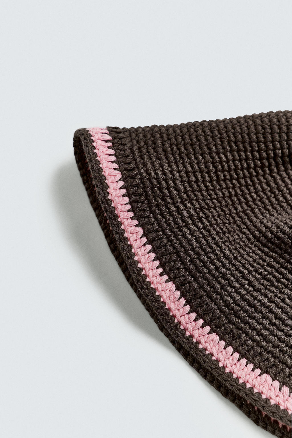 CROCHET BAND BUCKET HAT - Zara фото 5