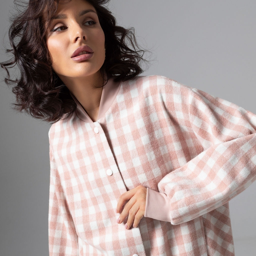 Бомбер на подкладе, Движение вперед (розовый) - Charutti фото 3