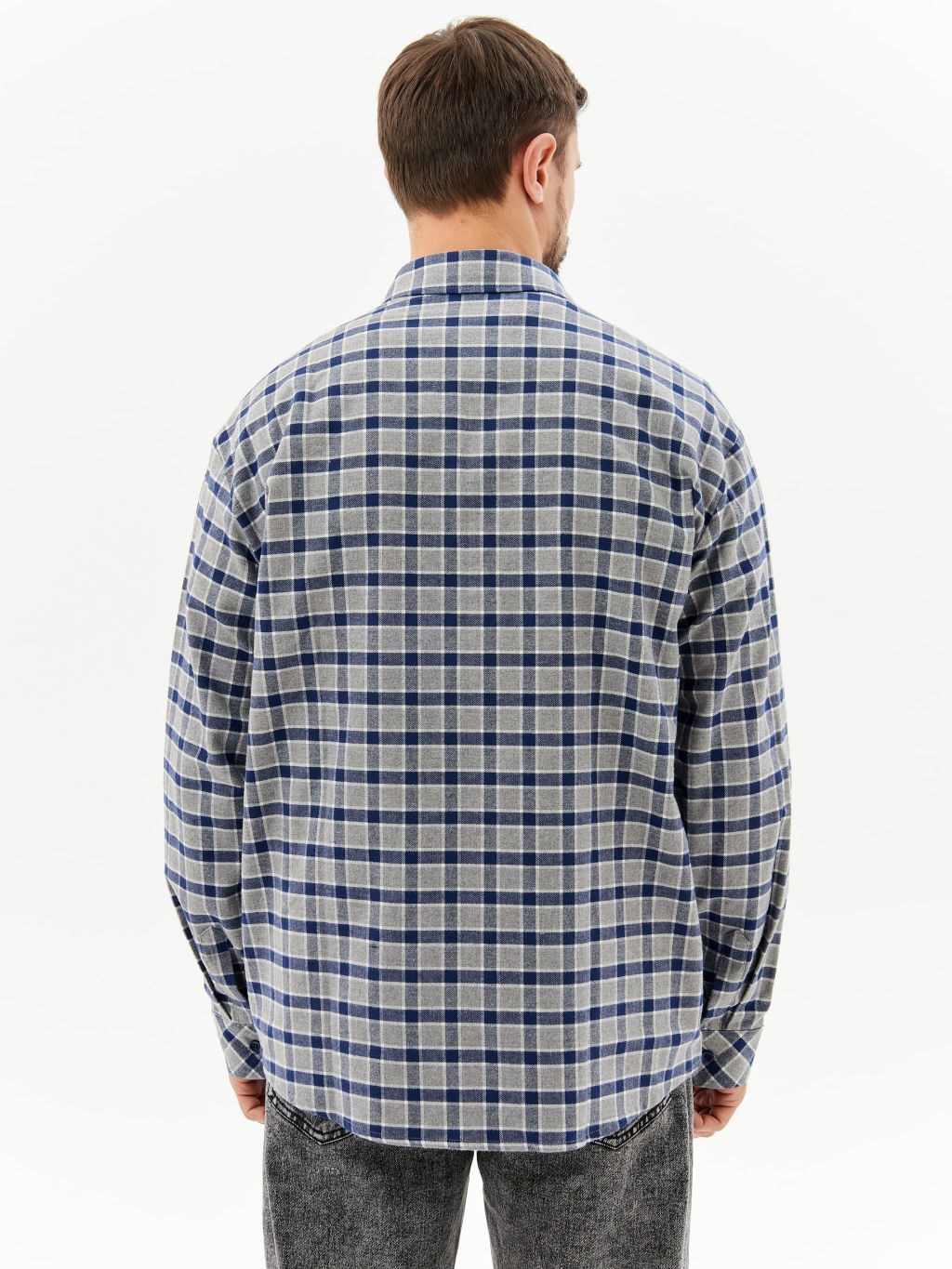 Сорочка мужская длинный рукав GREG S325/211/2023/1  фото 6