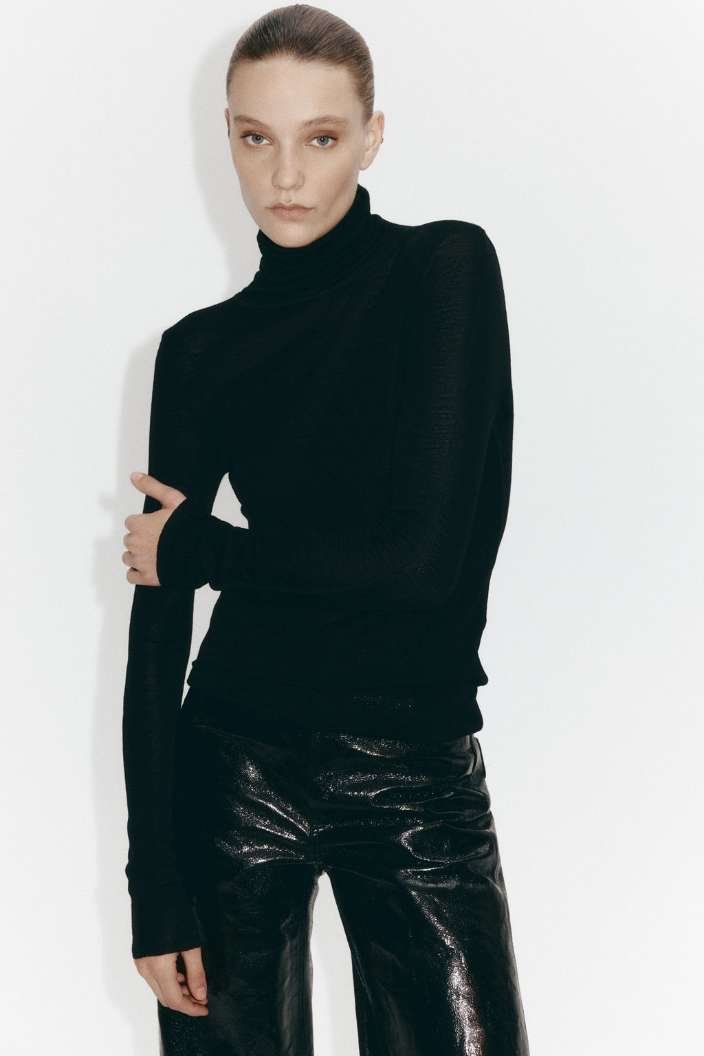 Top de lana con cuello alto - H&m фото 8