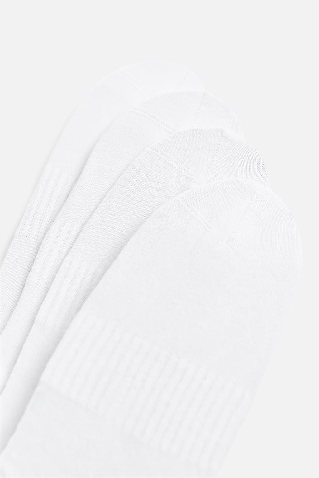 PACK OF 4 ANKLE SOCKS - Zara фото 4