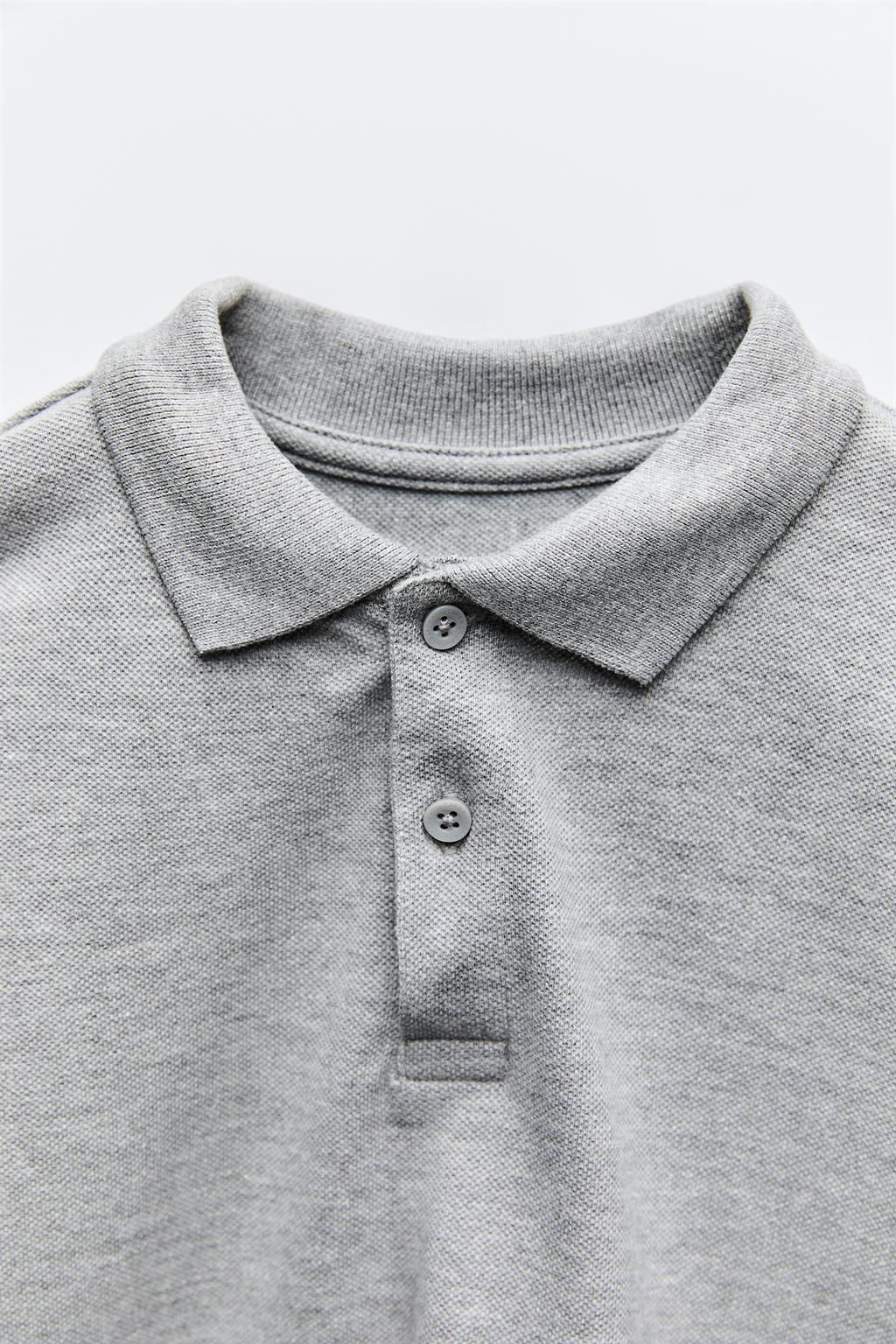 PIQUE POLO SHIRT - Zara фото 10