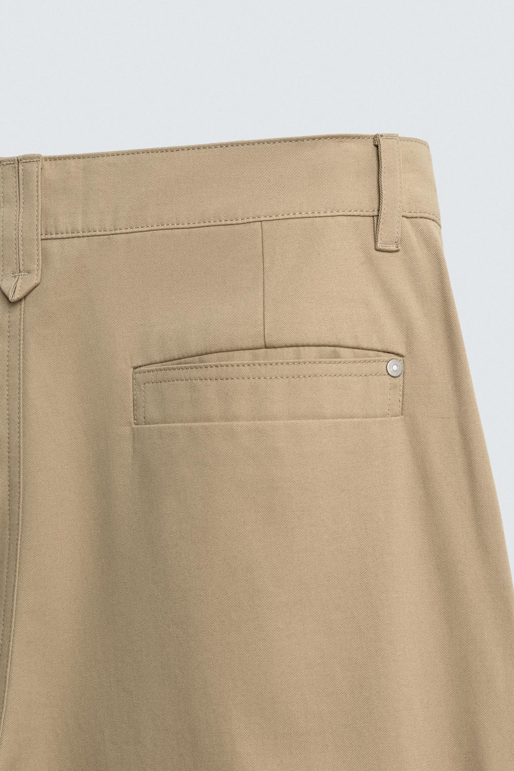 PANTAL?N CHINO WIDE FIT / Tostado - Zara фото 9