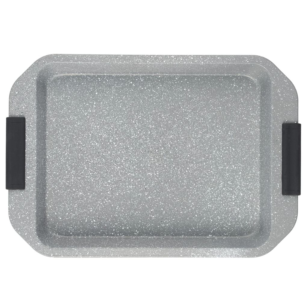 51190 GIPFEL Форма для выпечки TERRING прямоугольная 39,5Х28Х5 см с антипригарным покрытием. Материал: углеролистая сталь. Толщина: 0,4 мм.  фото 3