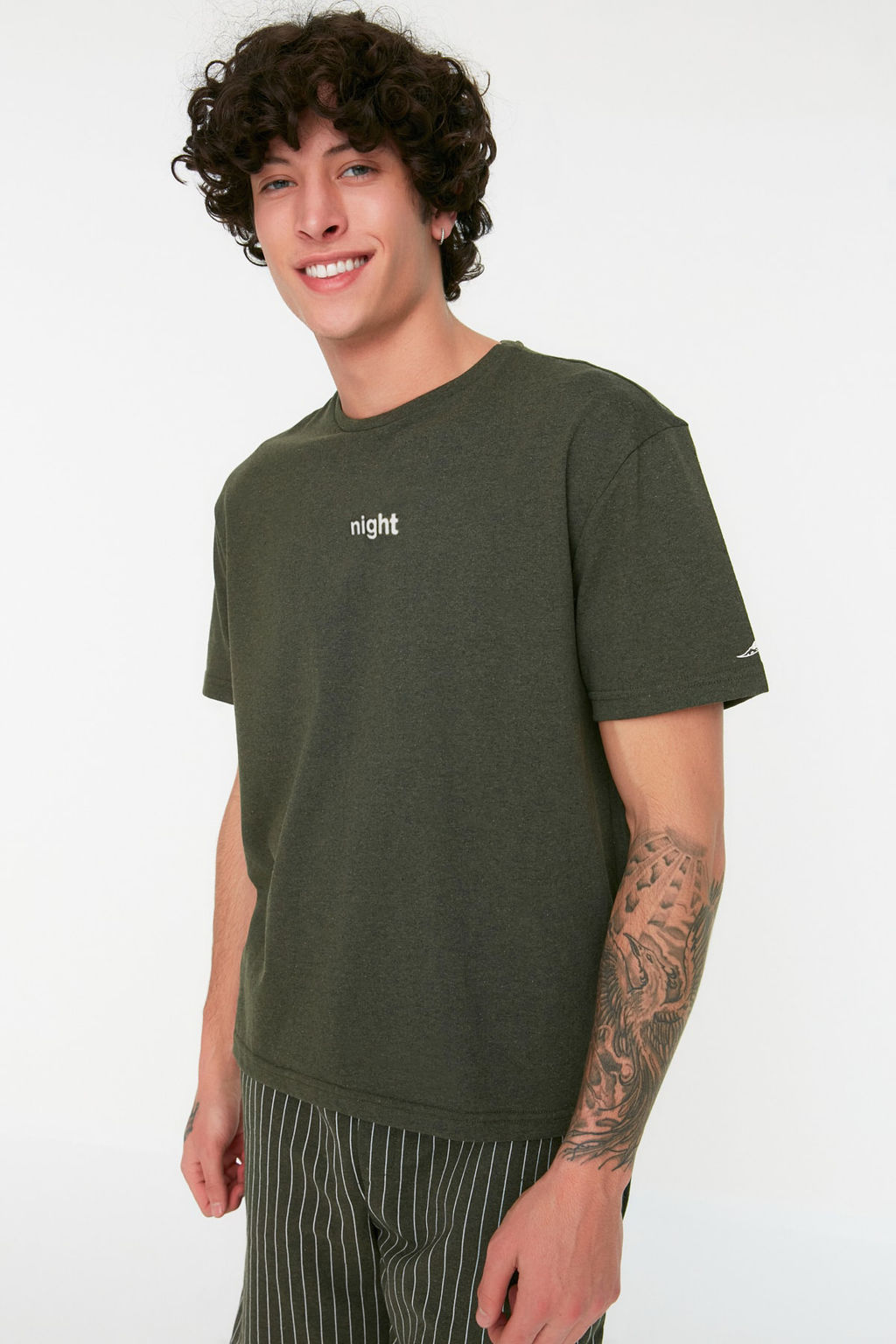 TRENDYOL MAN Bordo Regular Fit Yazl?k Sortlu Pijama Tak?m? THMSS21PT1005 - Trendyolmilla фото 23