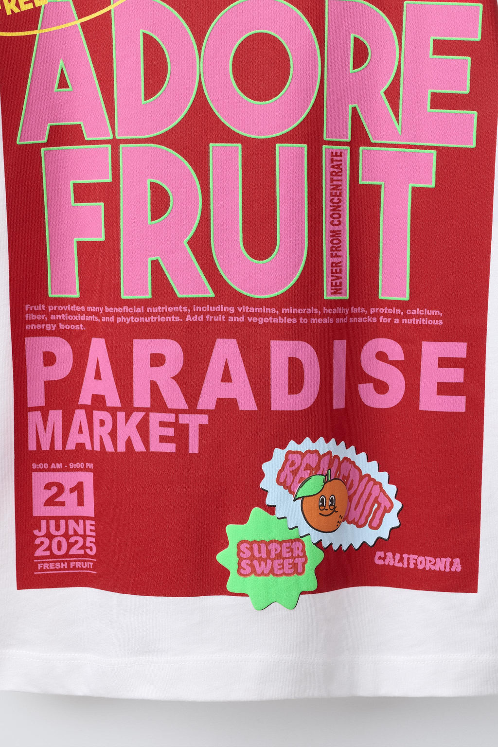 APPLE AND LABEL T-SHIRT - Zara фото 4