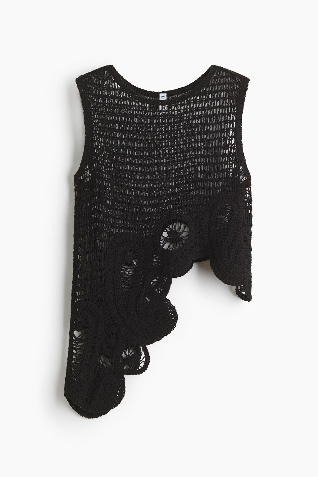 Top asim?trico efecto crochet - H&m фото 2
