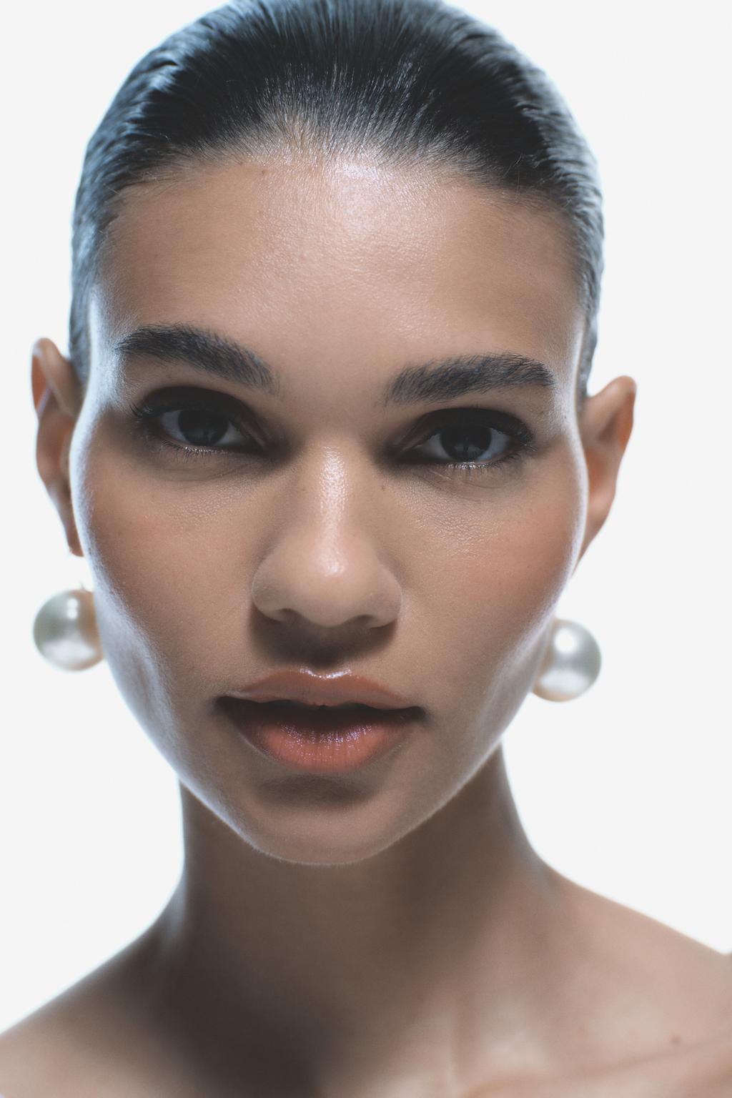 LARGE FAUX PEARL EARRINGS