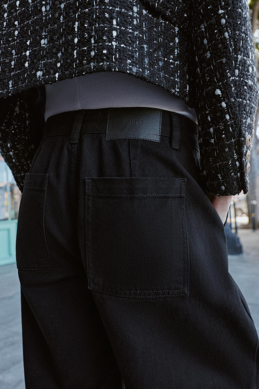 Z1975 BALLOON FIT MID-WAIST JEANS - Zara фото 17