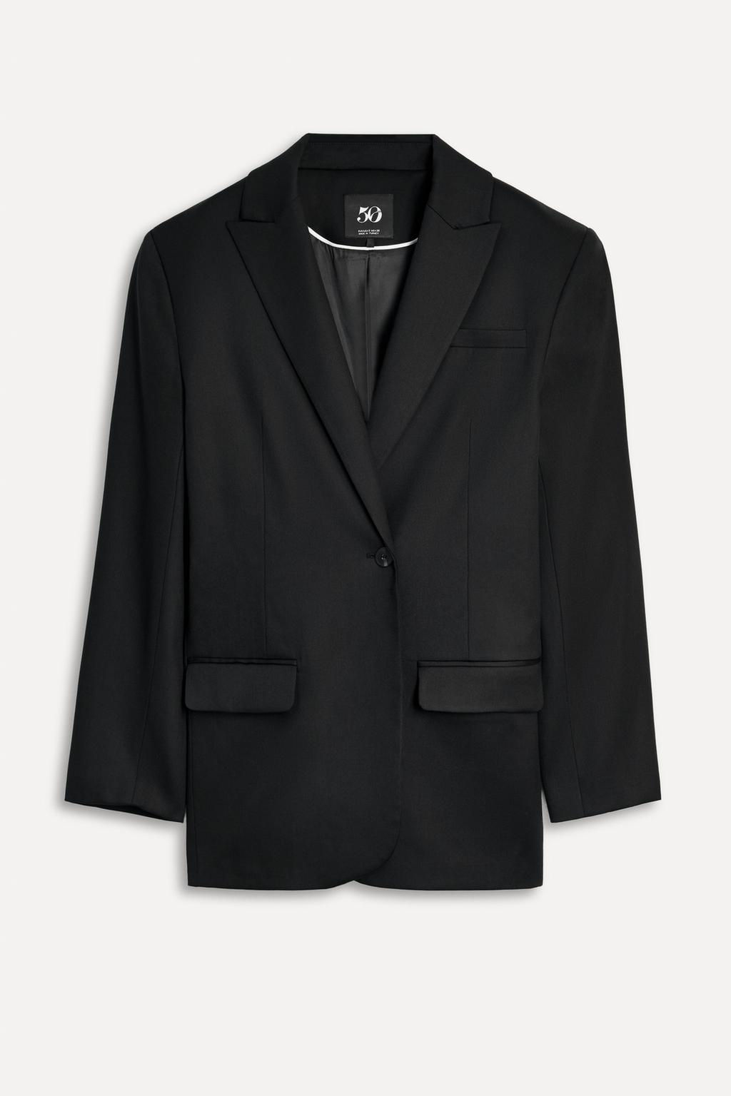 LONG OVERSIZE BLAZER 50TH ANNIVERSARY - Zara фото 2