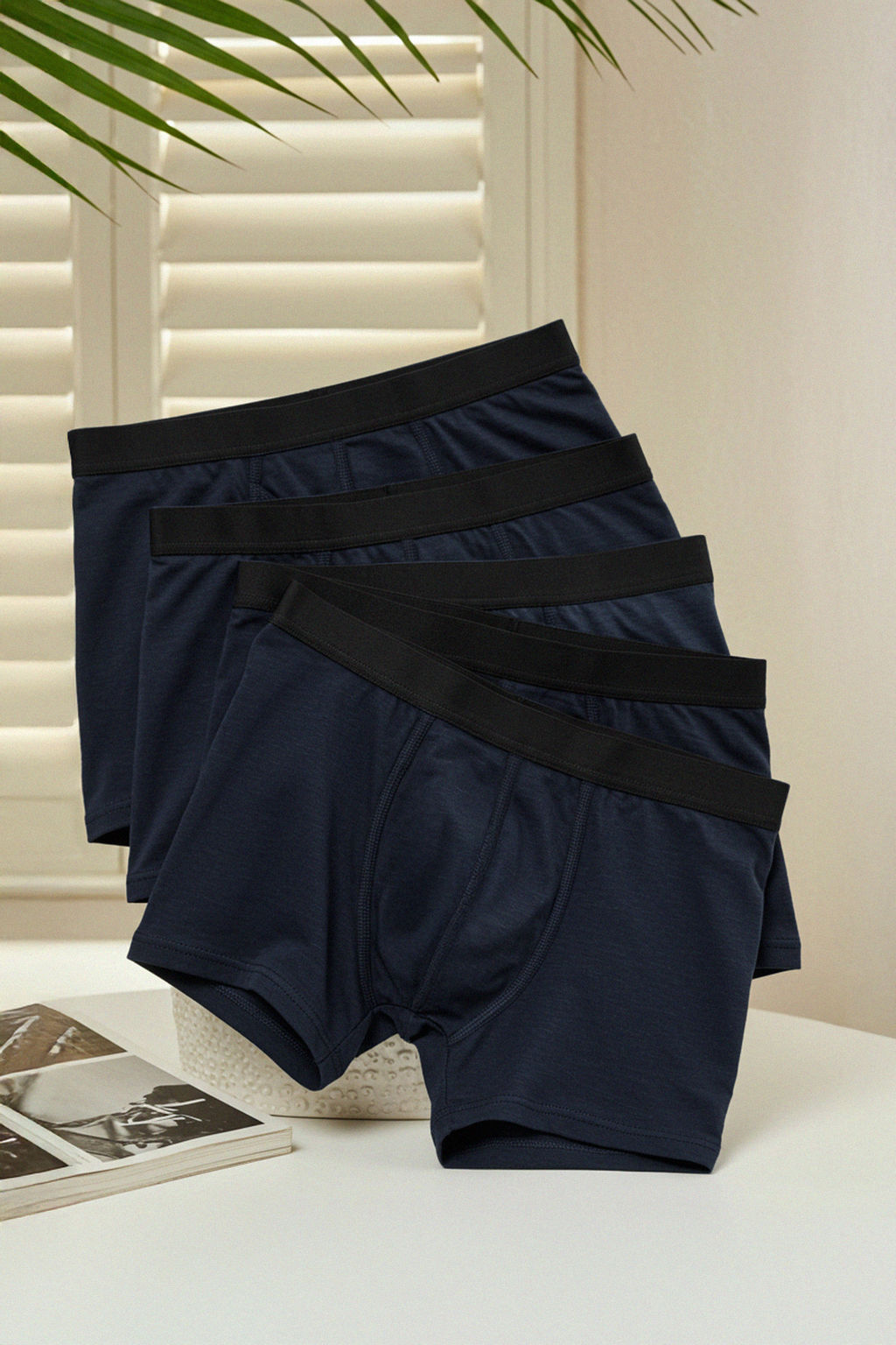 TRENDYOL MAN Lacivert 5li Paket Boxer TMNAW21BX0018 - Trendyolmilla фото 28