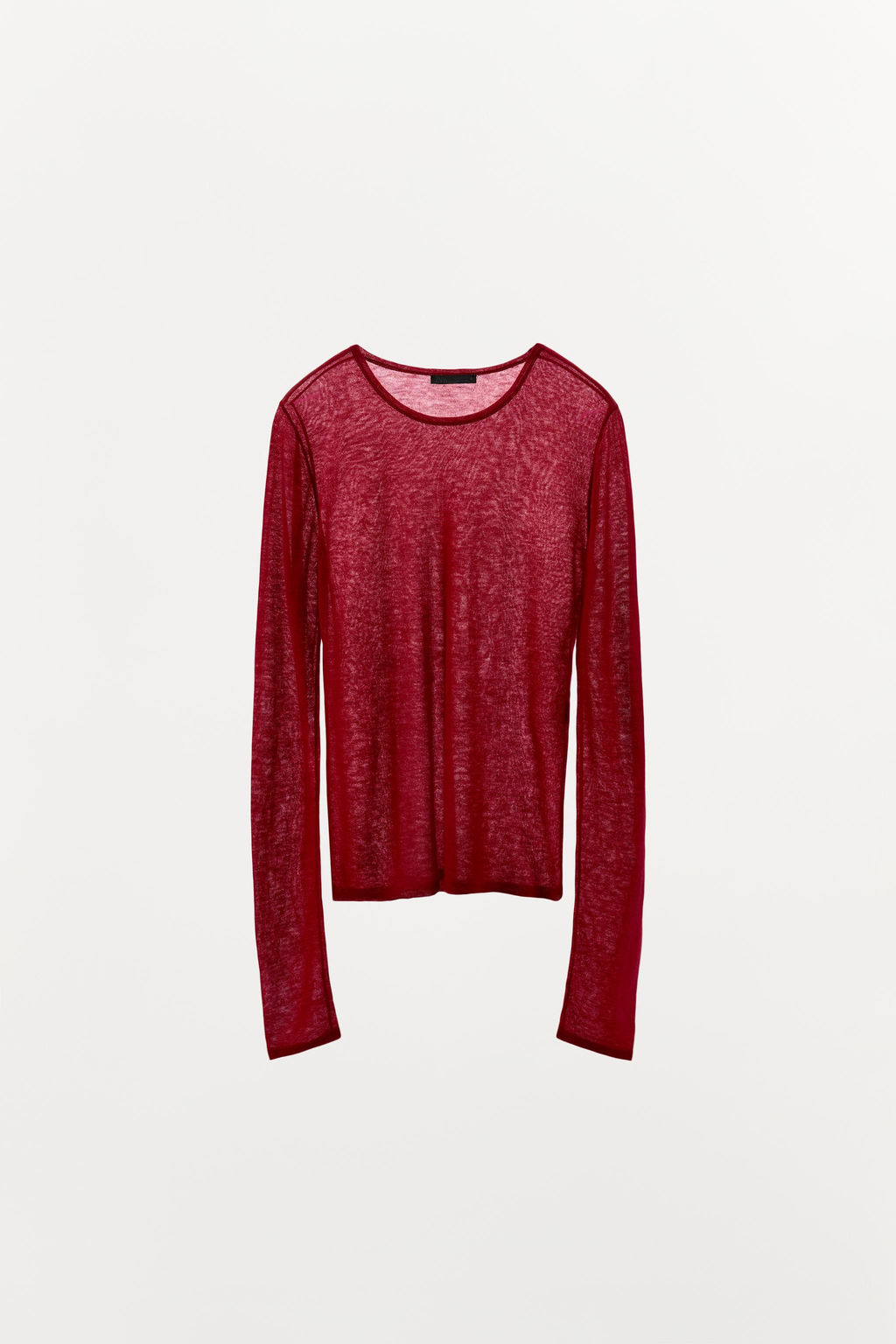 100% WOOL T-SHIRT - Zara фото 4