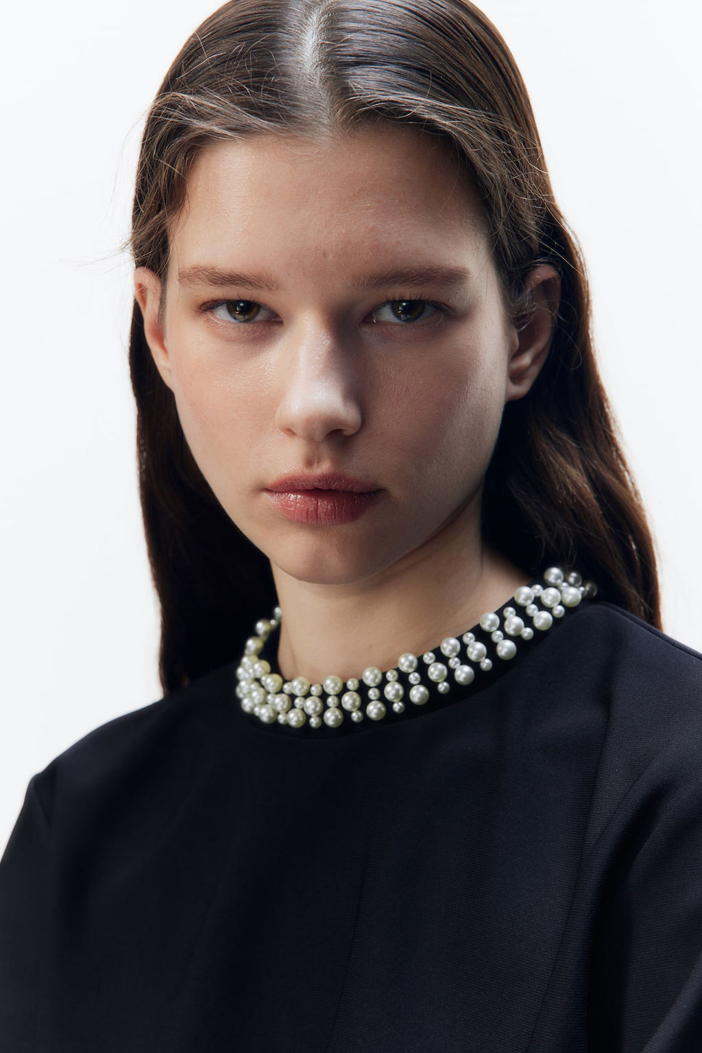 Vestido con cuello de pedreria - H&m фото 2