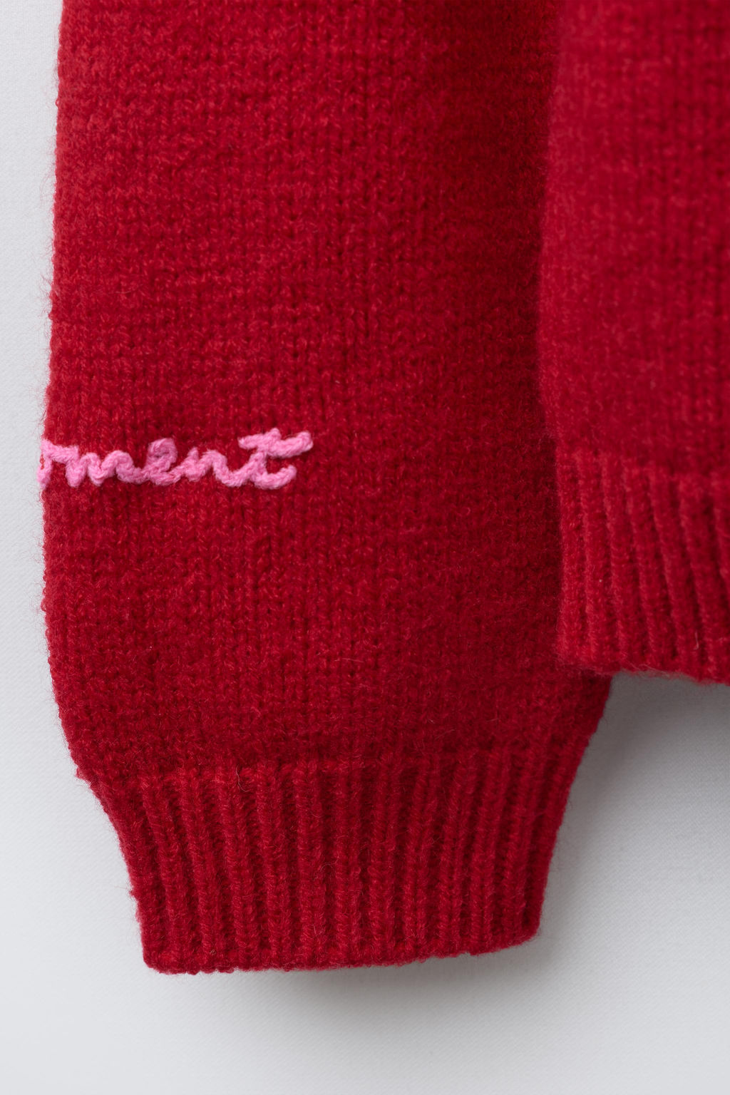 EMBROIDERED KNIT JUMPER - Zara фото 4