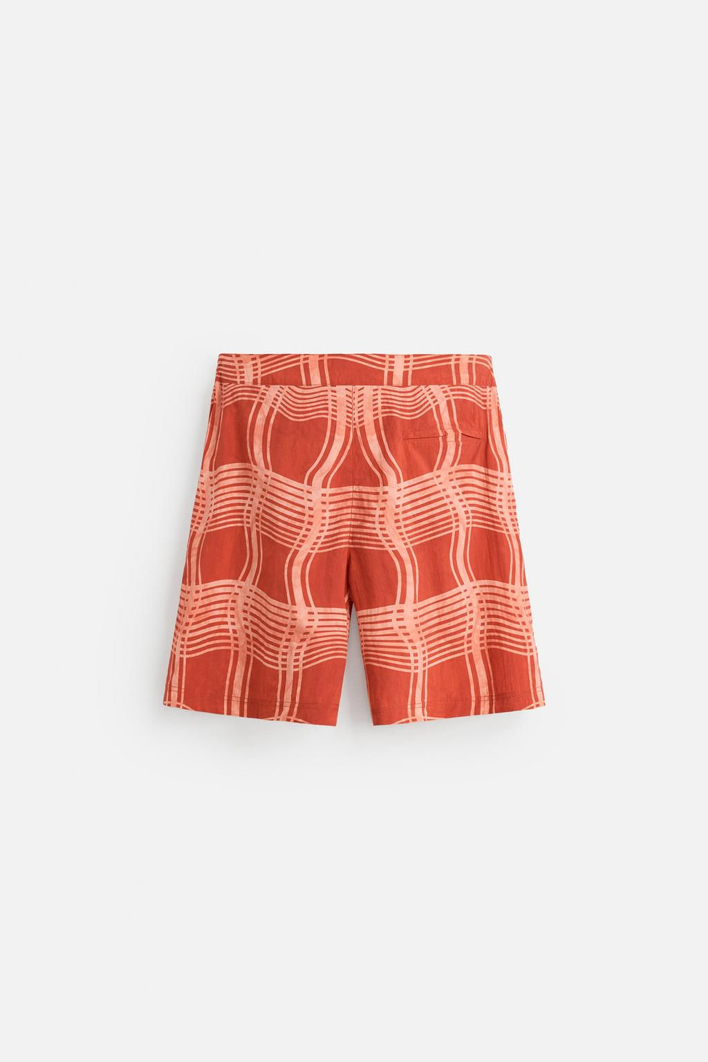 OTIS KWAME KYE QUAICOE PRINTED LONG SWIMMING TRUNKS - Zara фото 9