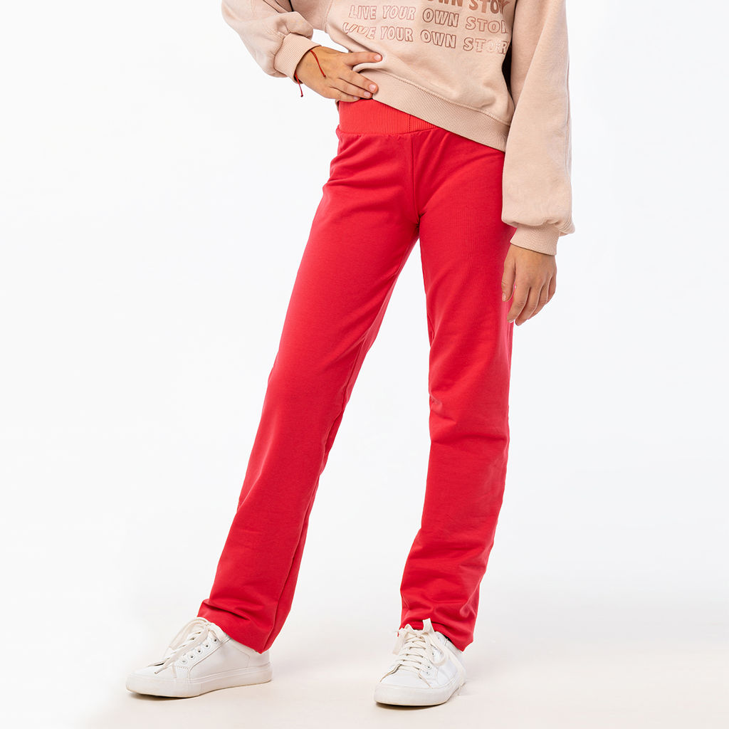 RODOS Брюки для девочки М-140д Коралл