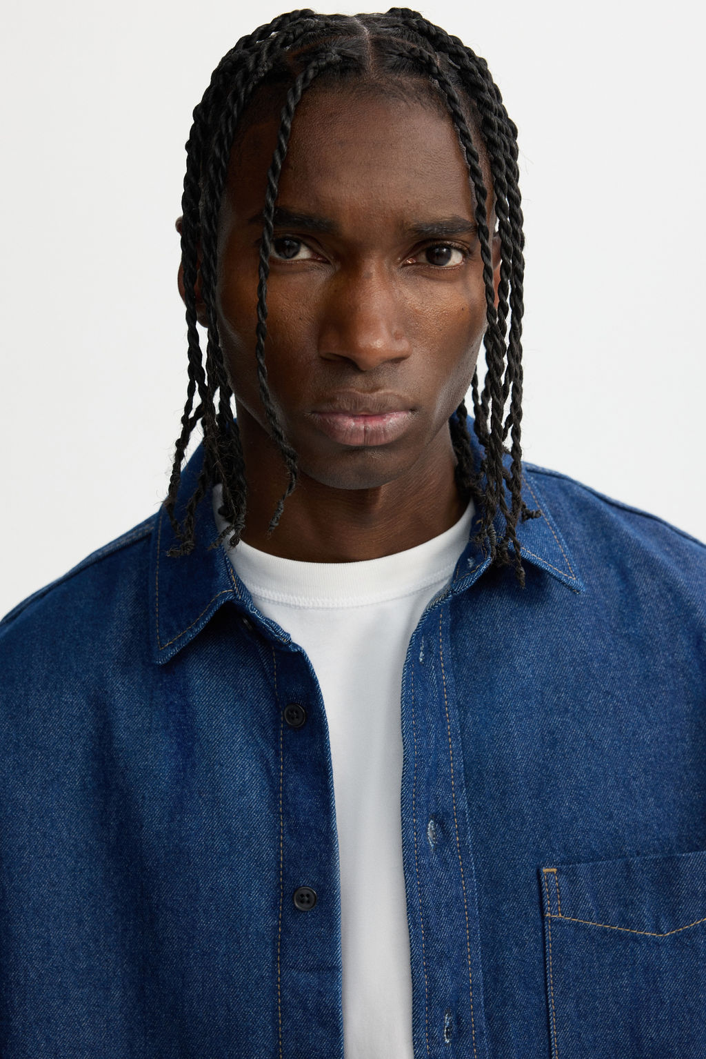 Camisa denim Loose Fit - H&m фото 6