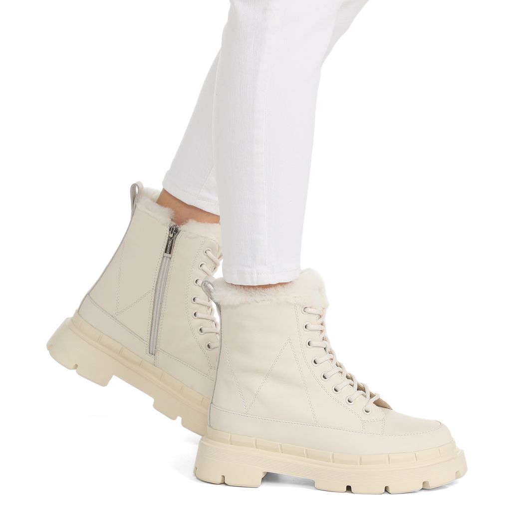 Женские ботинки TENDANCE Артикул 3220844, молочно-белый