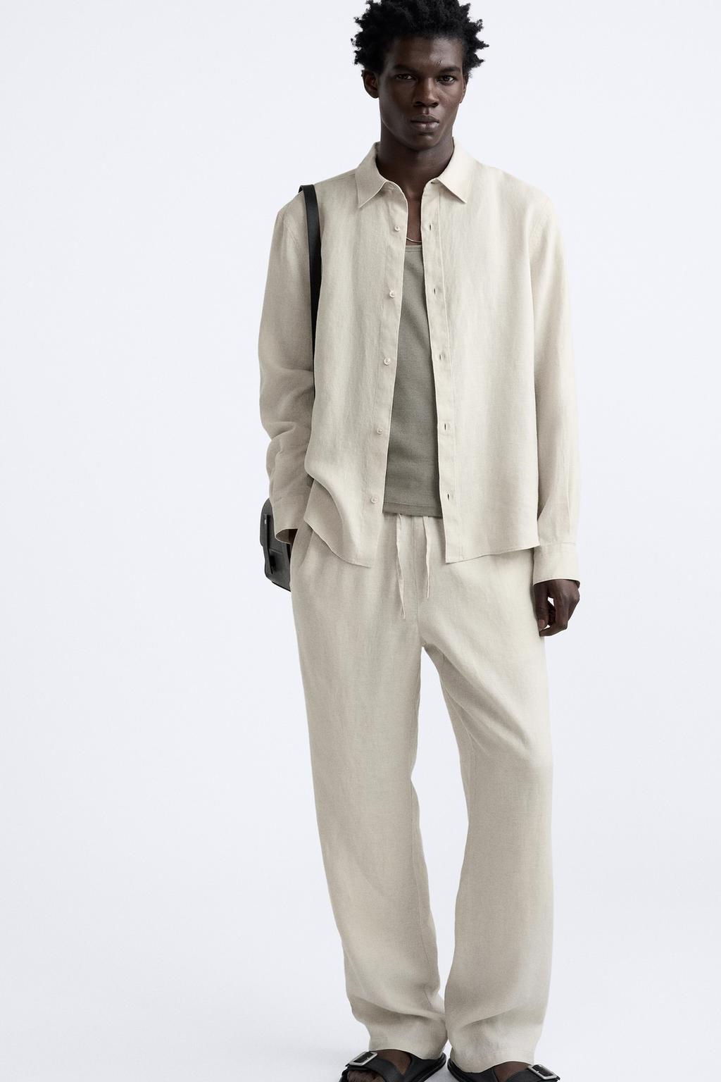 ZARA %100 KETEN G?MLEK фото 13