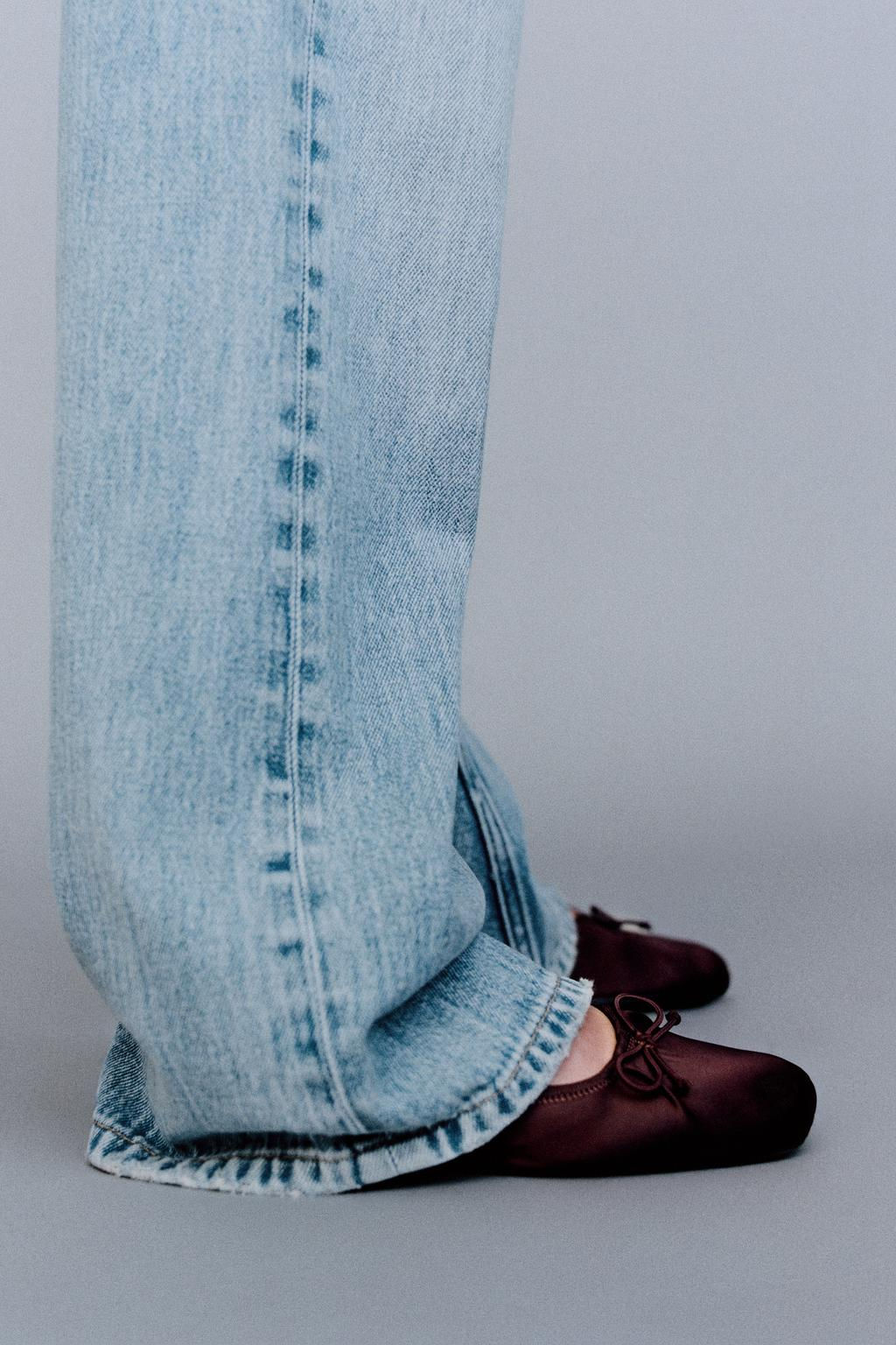 WIDE-LEG JEANS - Zara фото 4