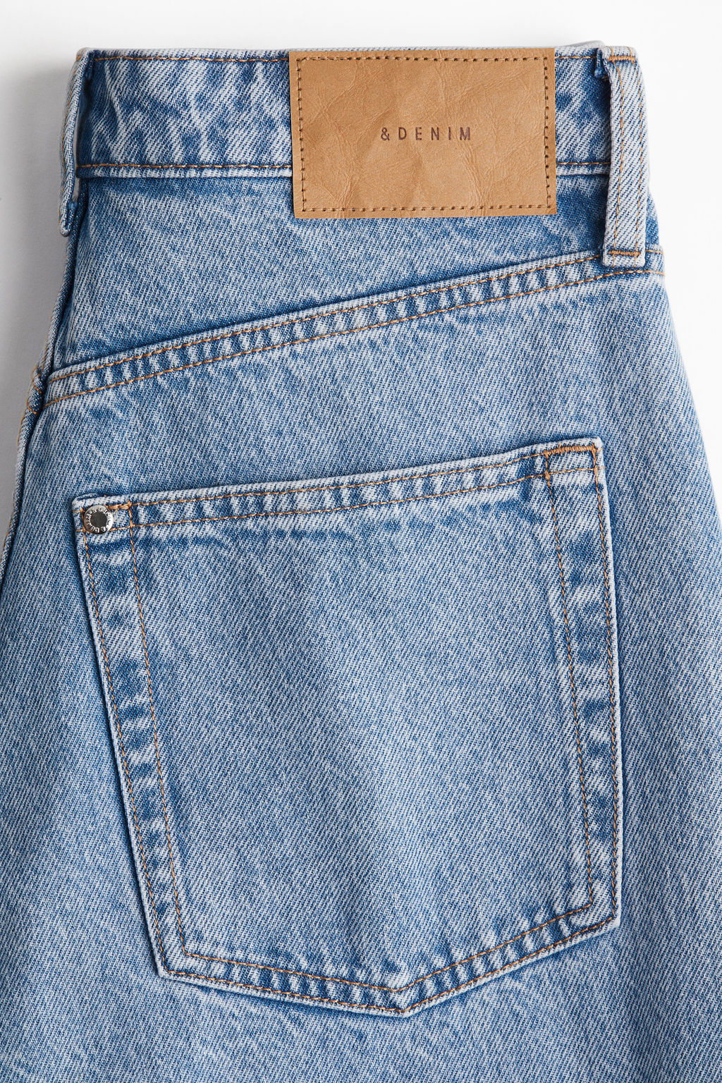 Curvy Fit Wide Ultra High Jeans - H&m фото 4