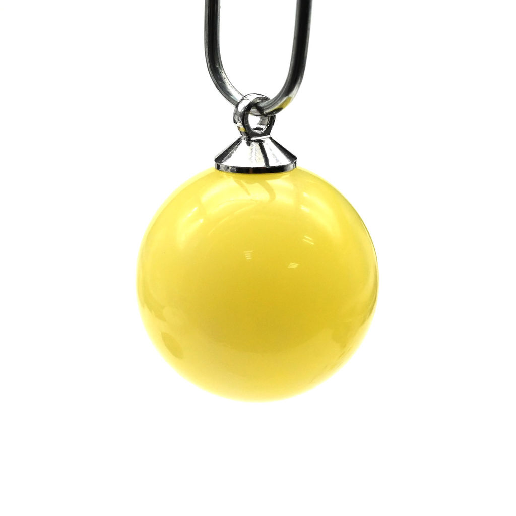 Кулон шарик из янтаря 8мм цв.молочный - Радуга камня фото 6