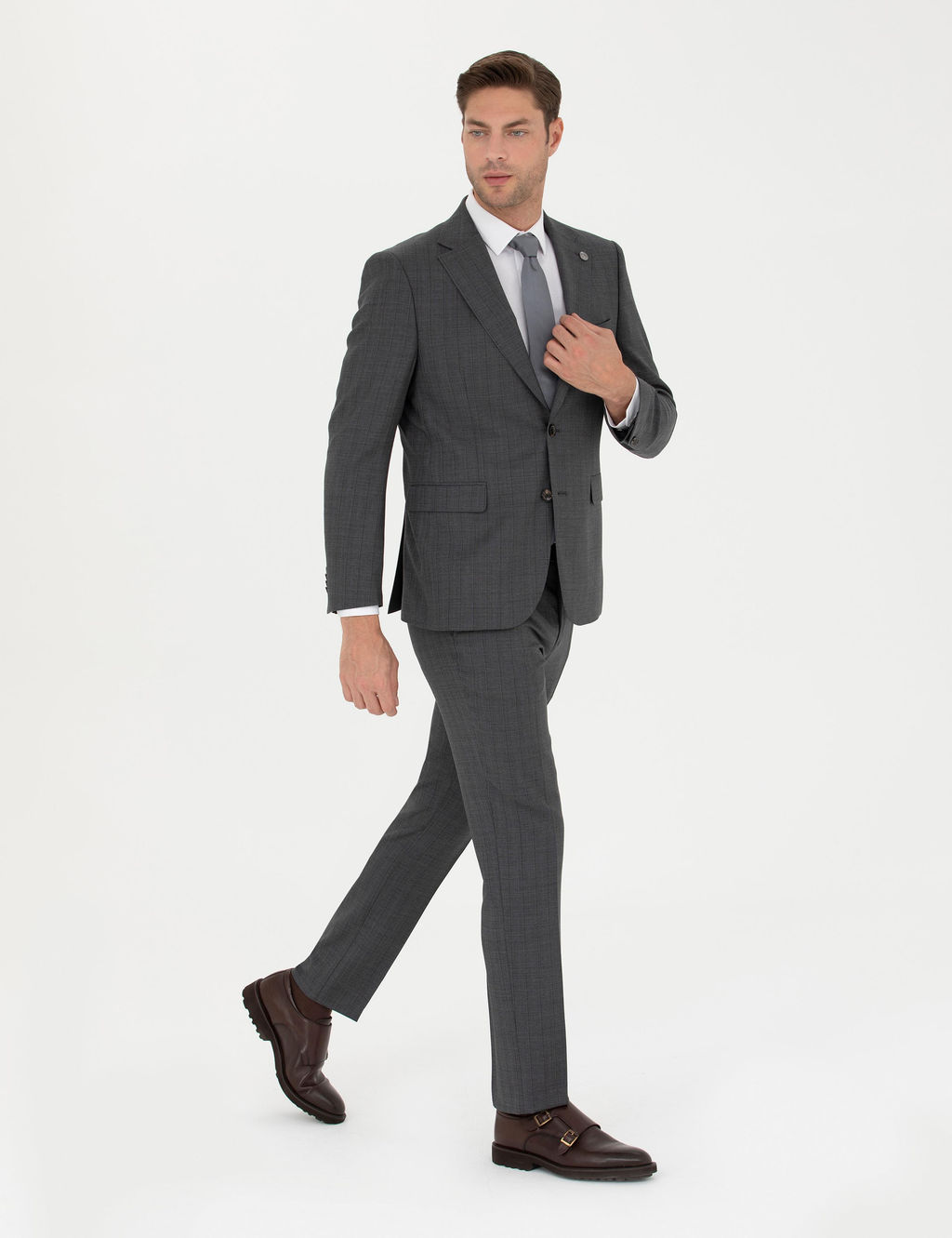 %100 Y_n F_me Slim Fit Tak_m Elbise