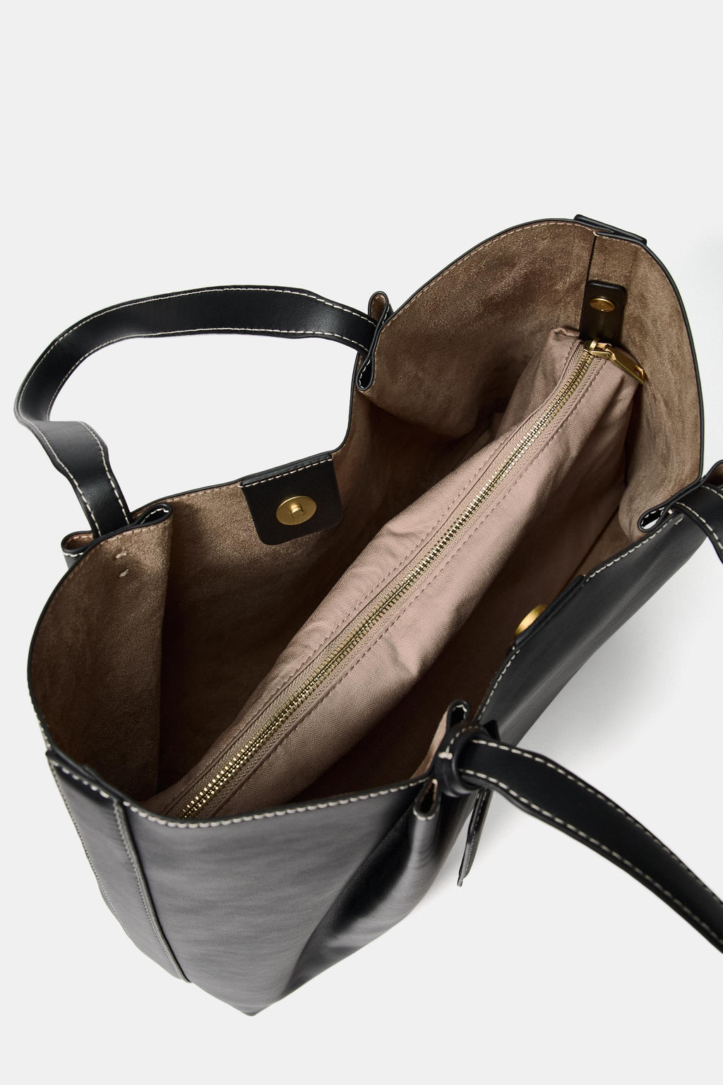 LARGE TOTE BAG - Zara фото 12