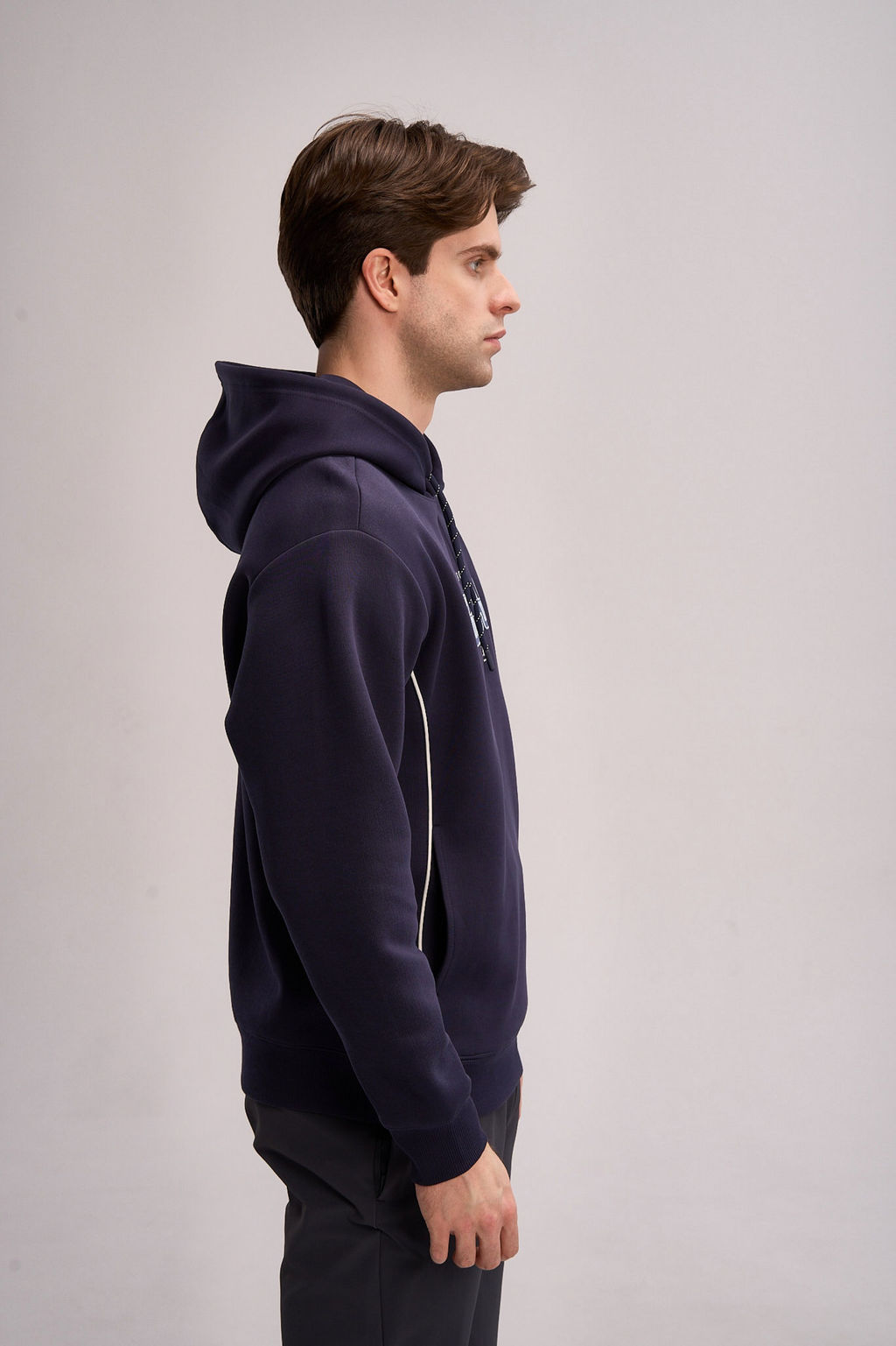 Худи Синий ANTA SPORTS CLUB Sweat Hoodie  фото 4