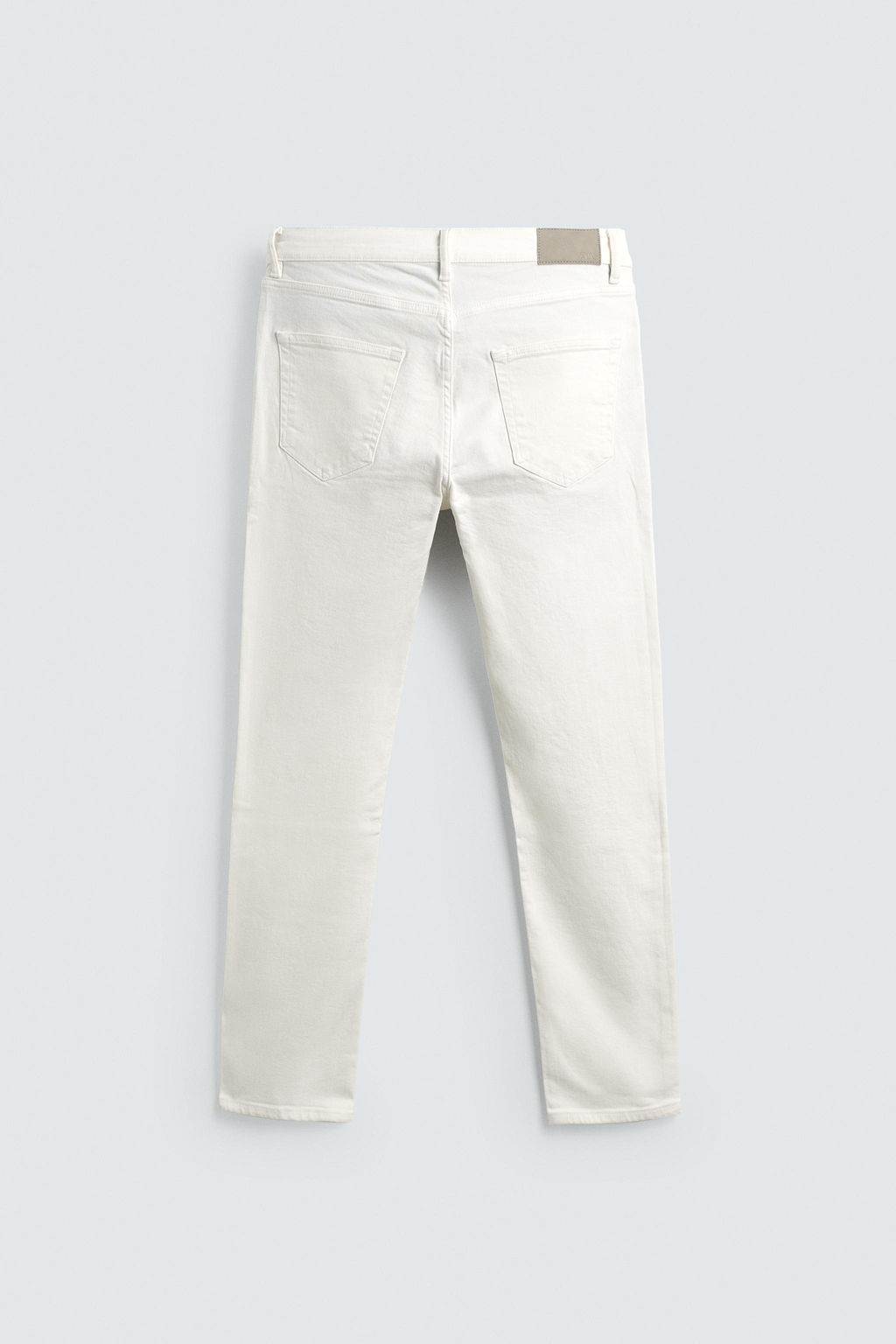 JEANS SLIM FIT B?SICO / Blanco roto - Zara фото 9