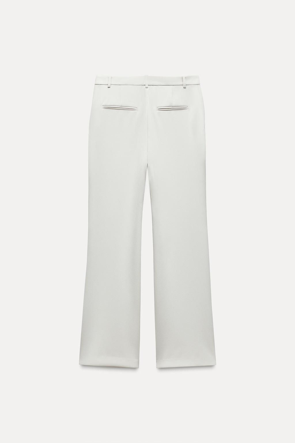 ZW COLLECTION STRAIGHT-FIT TROUSERS - Zara фото 18