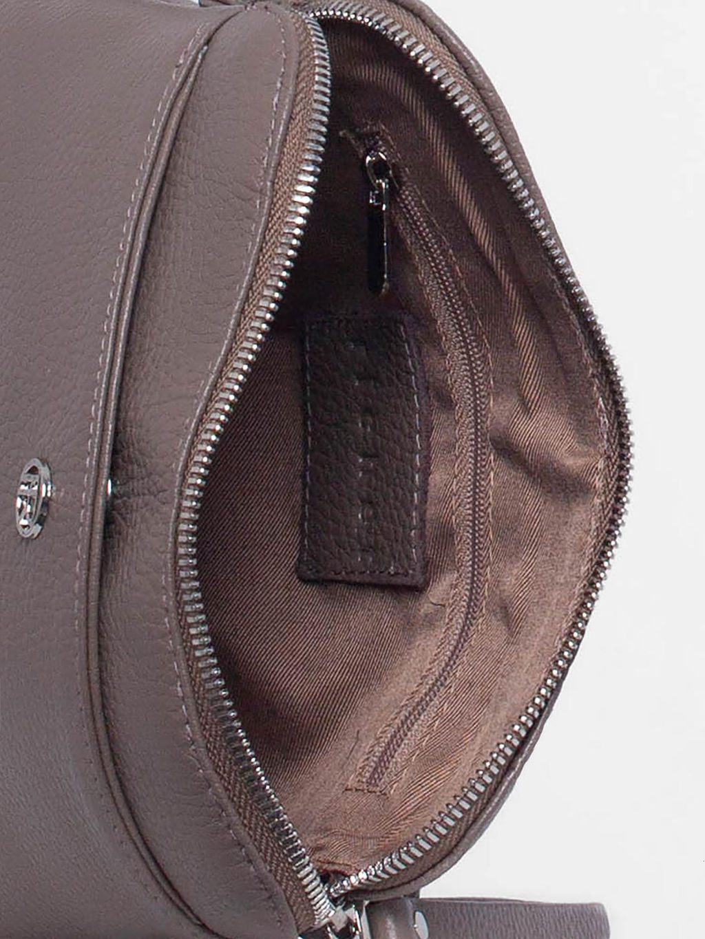 Женская кожаная сумка Richet 3291LN 612 Тауп